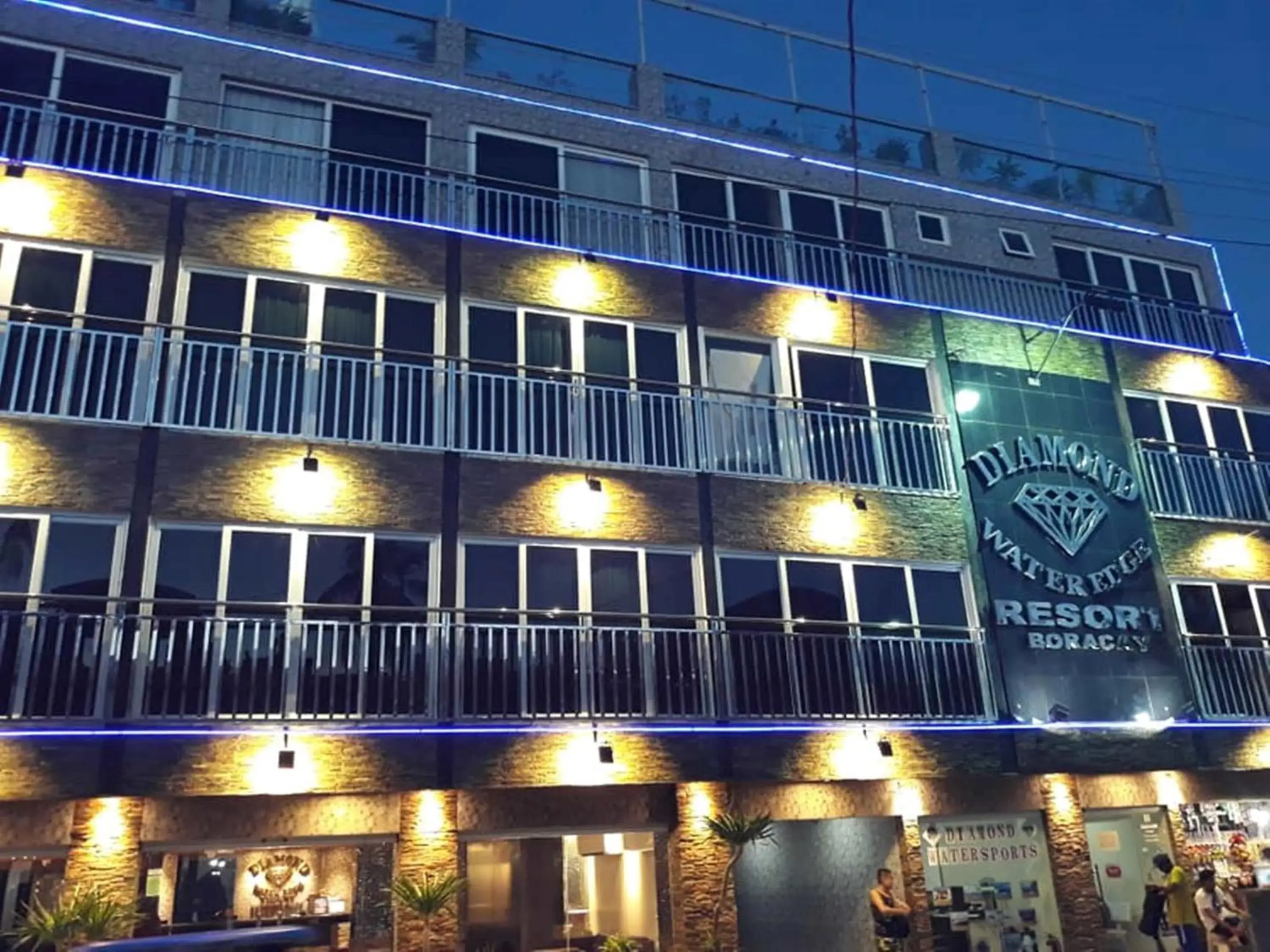 Property building in Diamond Water Edge Resort Property building in Diamond Water Edge Resort