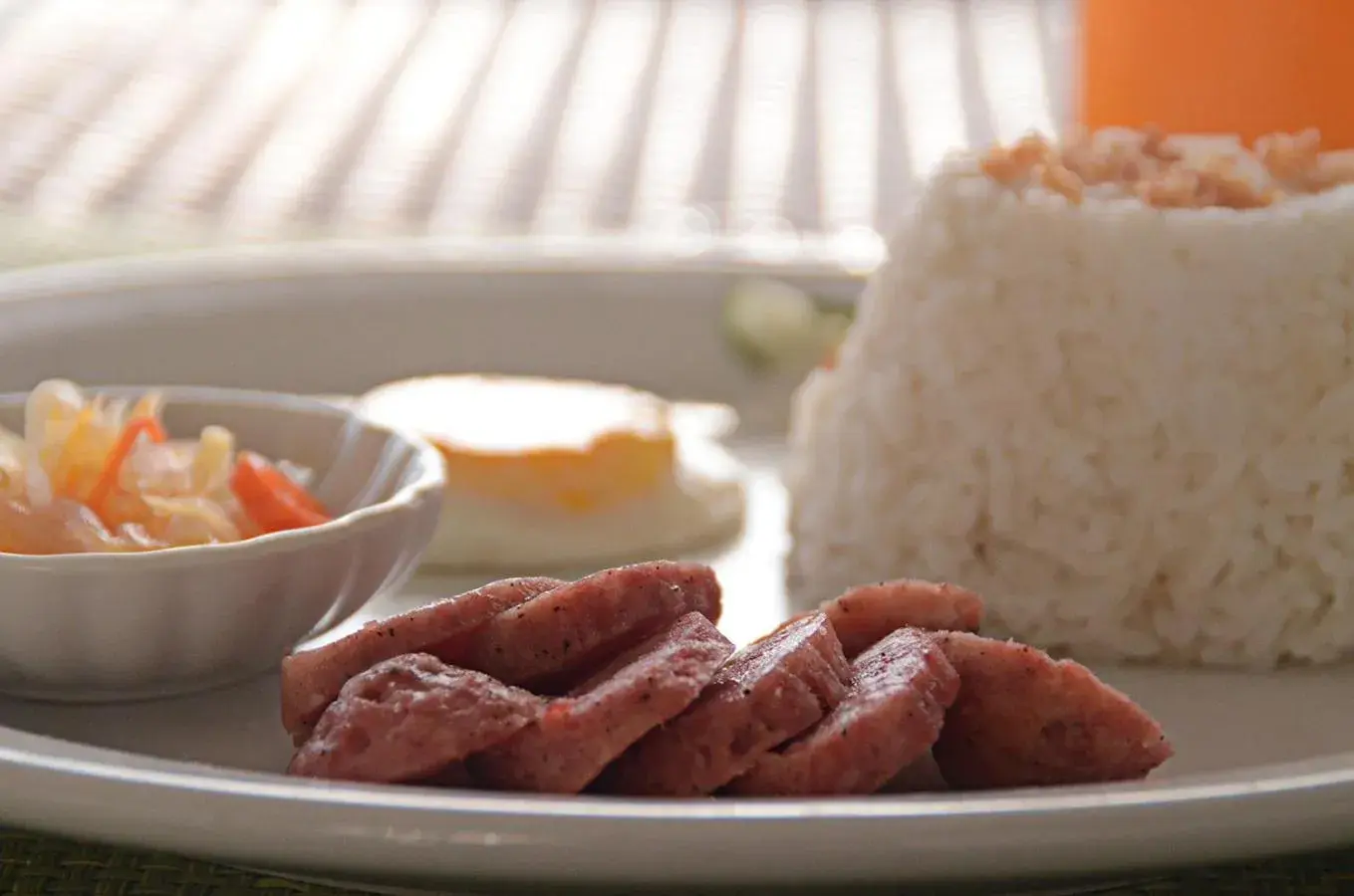 Food close-up in Diamond Water Edge Resort Food close-up in Diamond Water Edge Resort