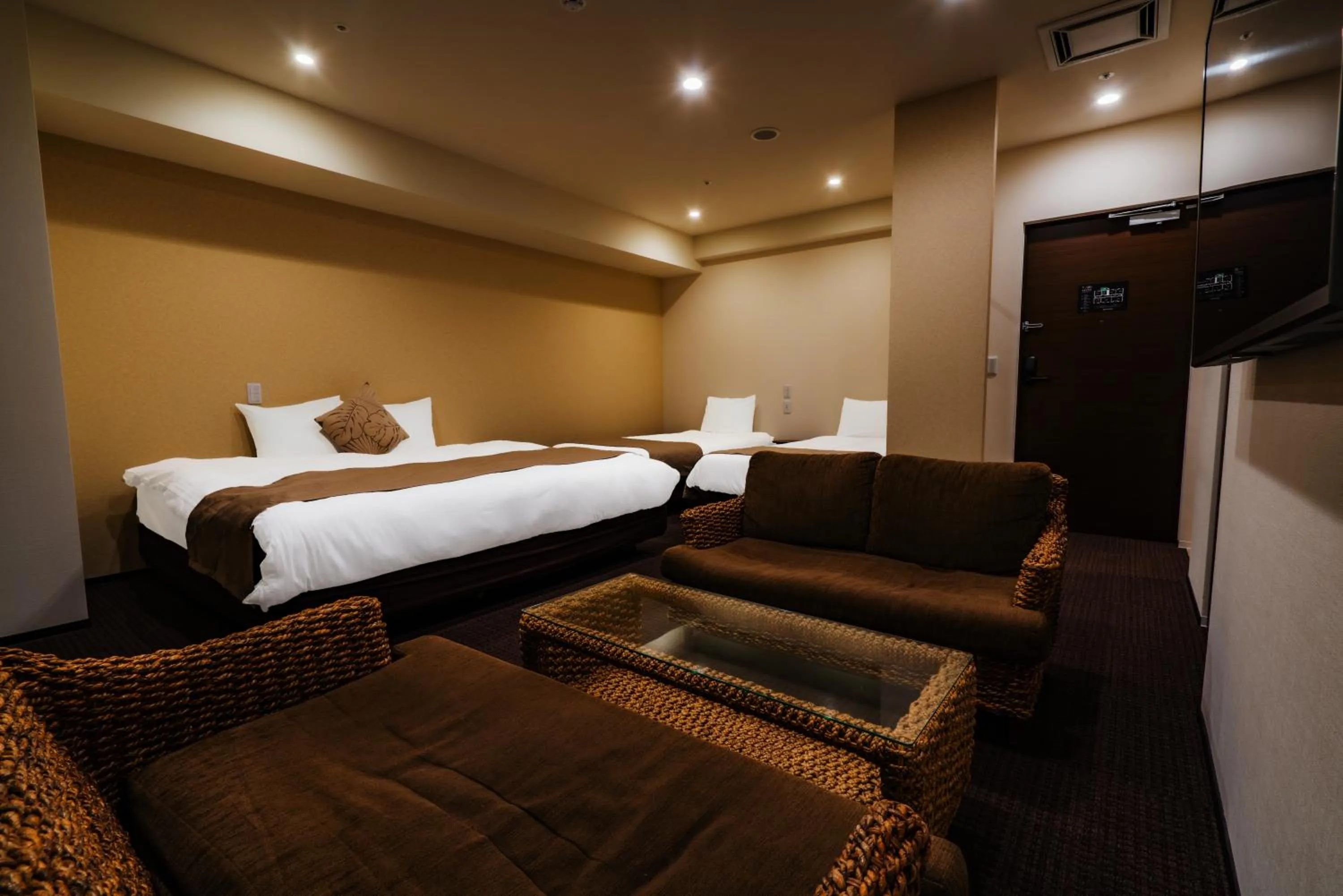 Photo of the whole room, Bed in Randor Hotel Sapporo Suites