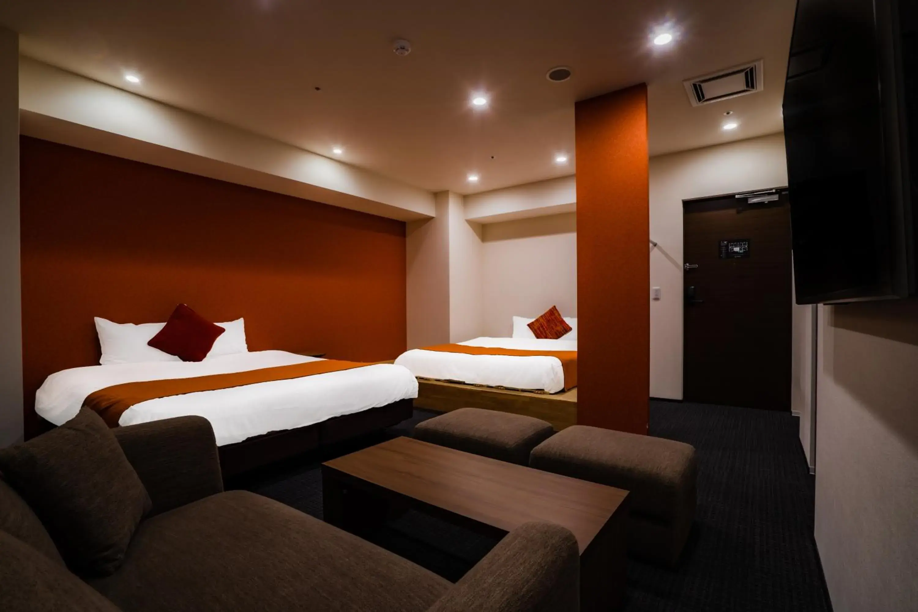 Photo of the whole room, Bed in Randor Hotel Sapporo Suites Photo of the whole room, Bed in Randor Hotel Sapporo Suites