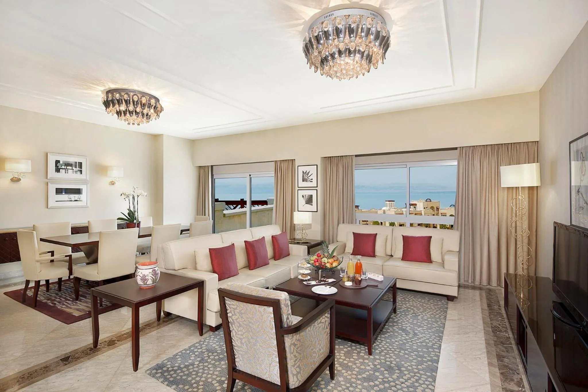 Photo of the whole room in Crowne Plaza Jordan Dead Sea Resort & Spa by IHG