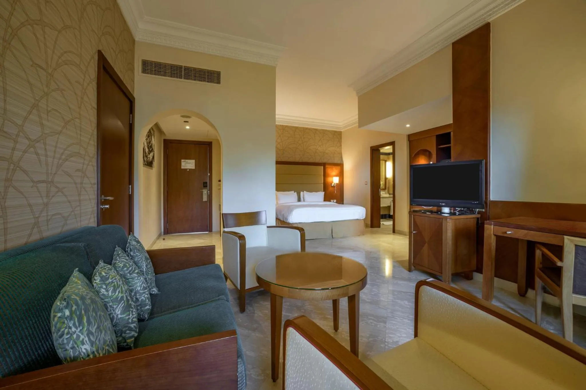 Photo of the whole room, Bed in Crowne Plaza Jordan Dead Sea Resort & Spa by IHG