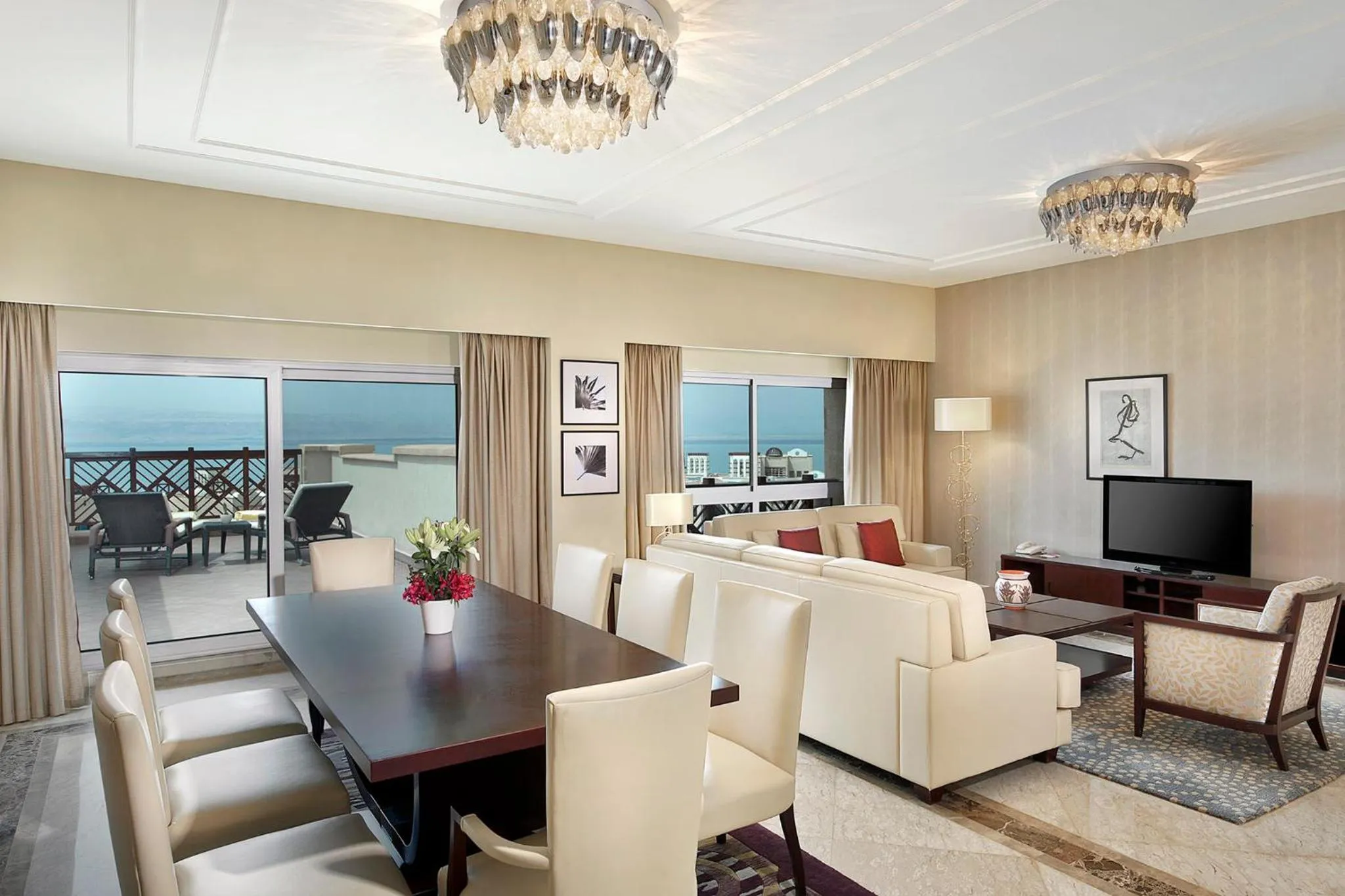 Photo of the whole room in Crowne Plaza Jordan Dead Sea Resort & Spa by IHG