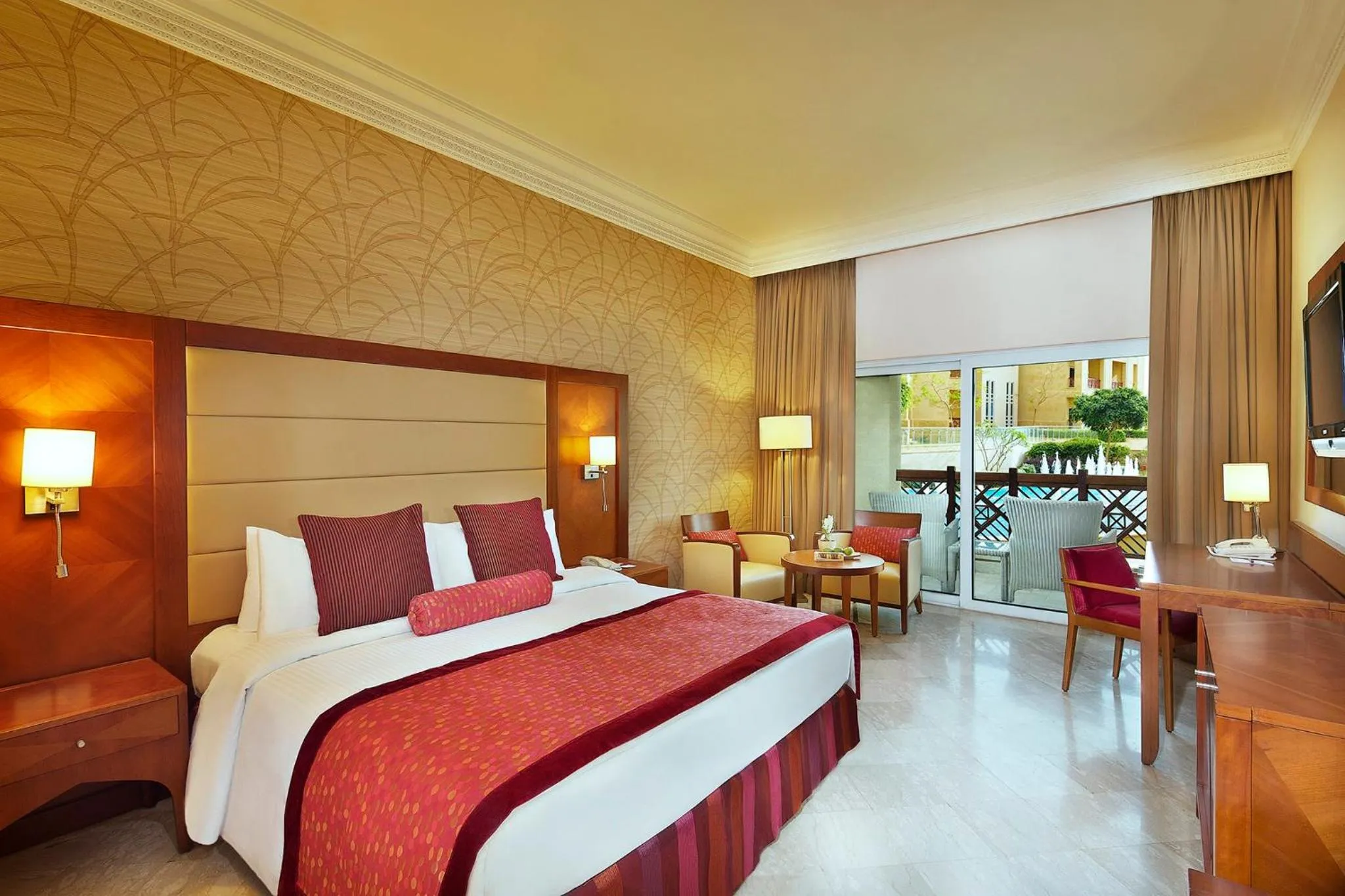 Photo of the whole room, Bed in Crowne Plaza Jordan Dead Sea Resort & Spa by IHG