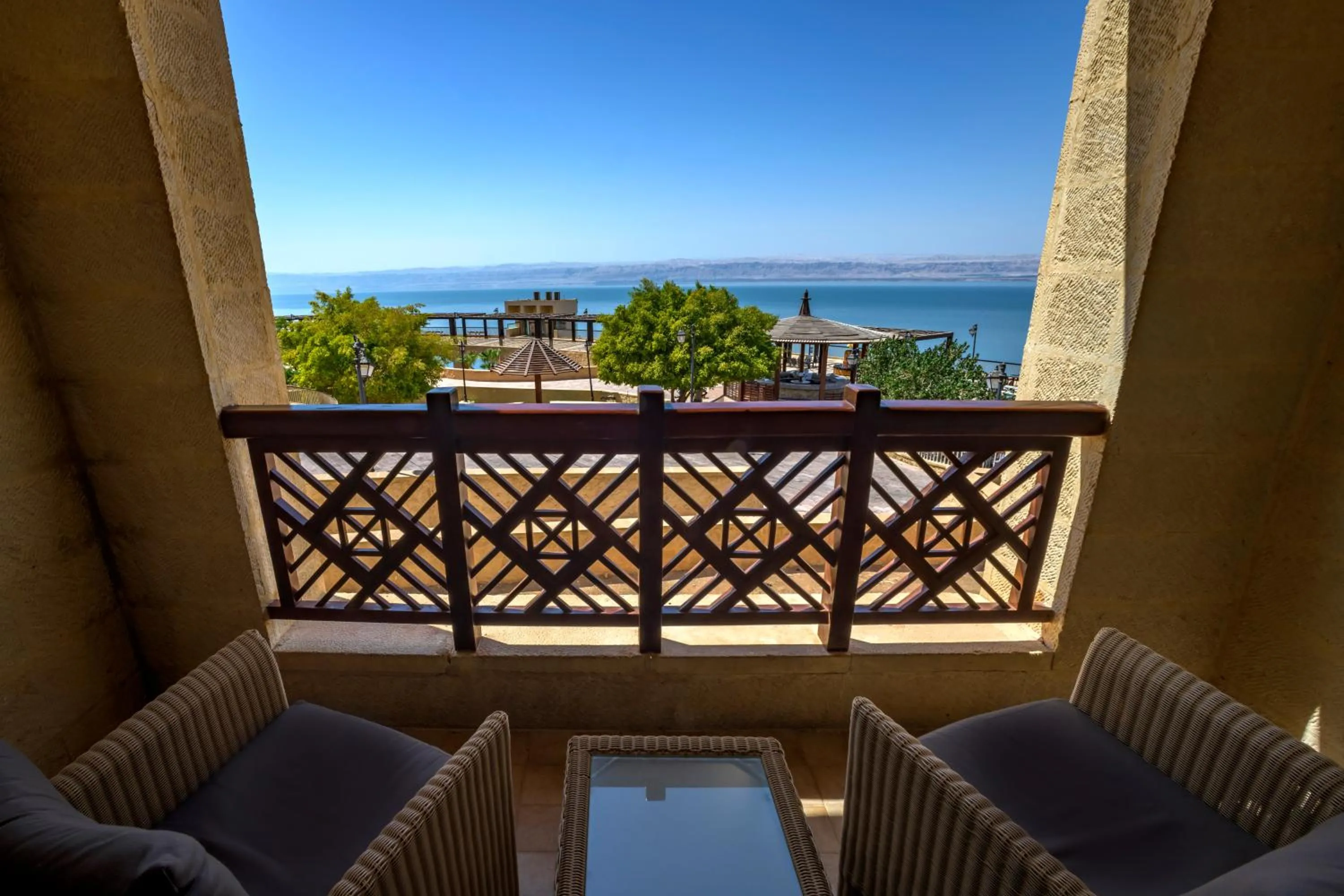 Sea view in Crowne Plaza Jordan Dead Sea Resort & Spa by IHG