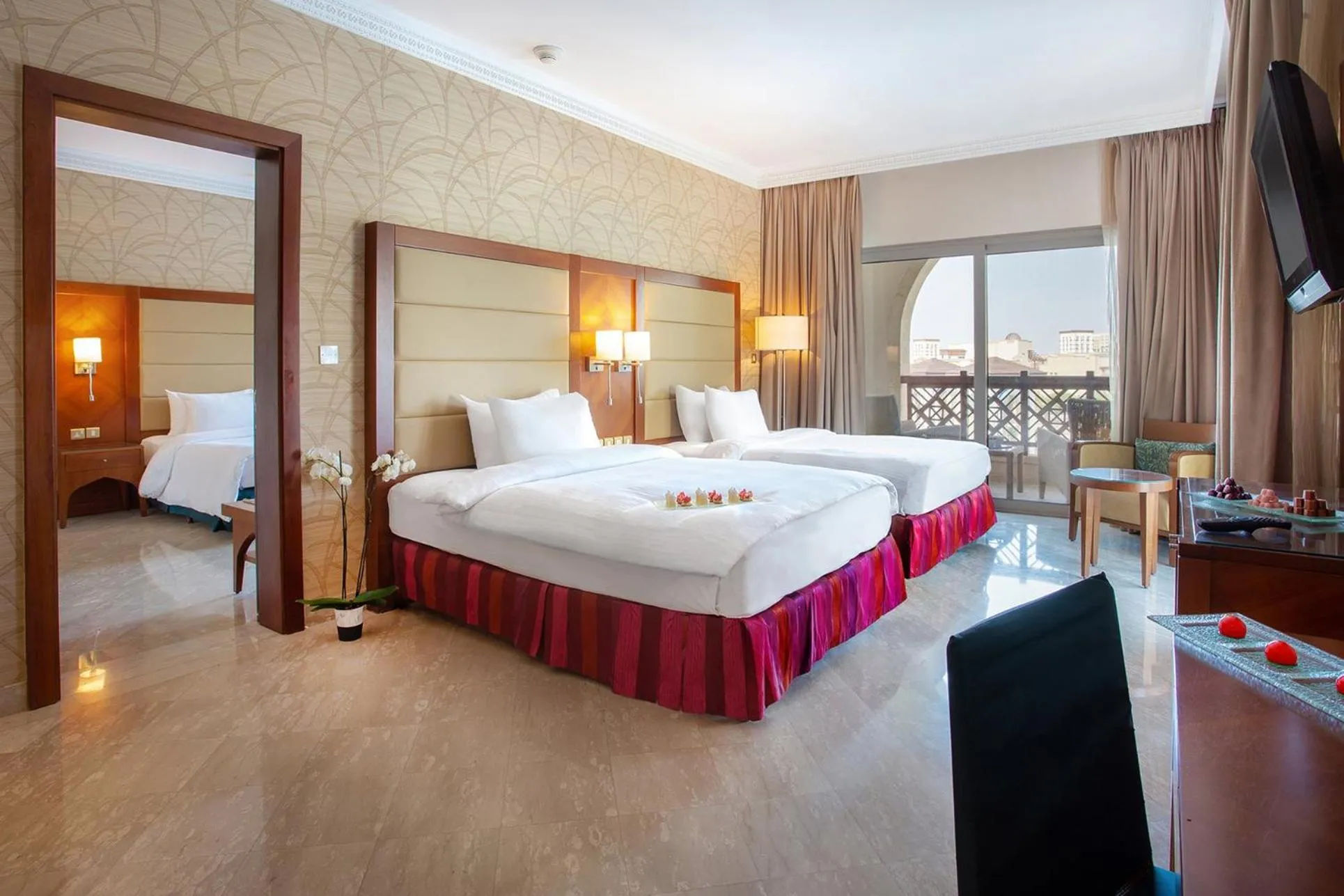 Photo of the whole room, Bed in Crowne Plaza Jordan Dead Sea Resort & Spa by IHG