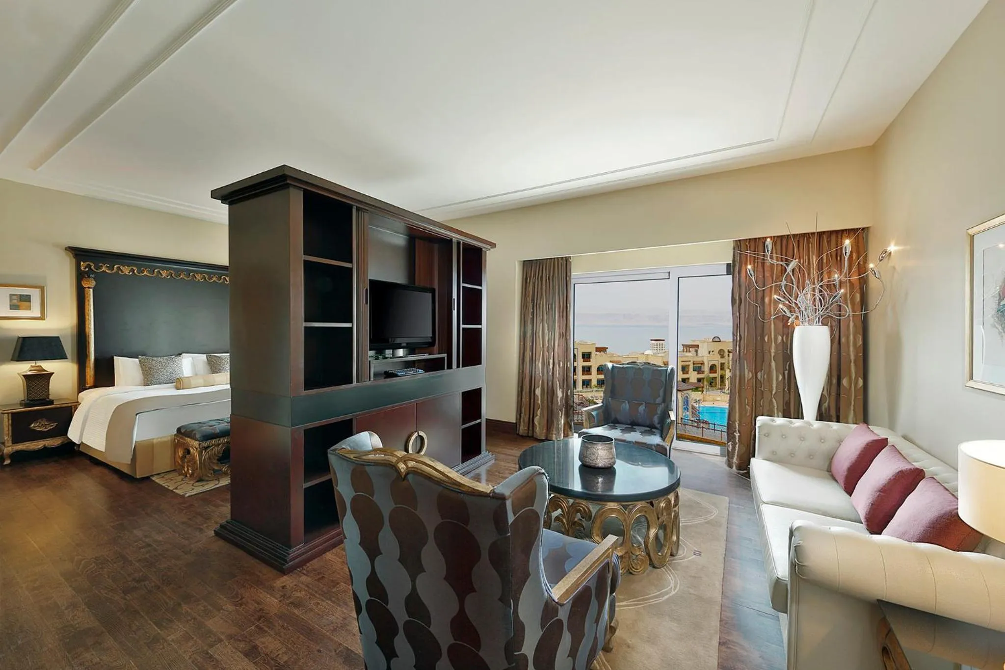 Photo of the whole room, Bed in Crowne Plaza Jordan Dead Sea Resort & Spa by IHG