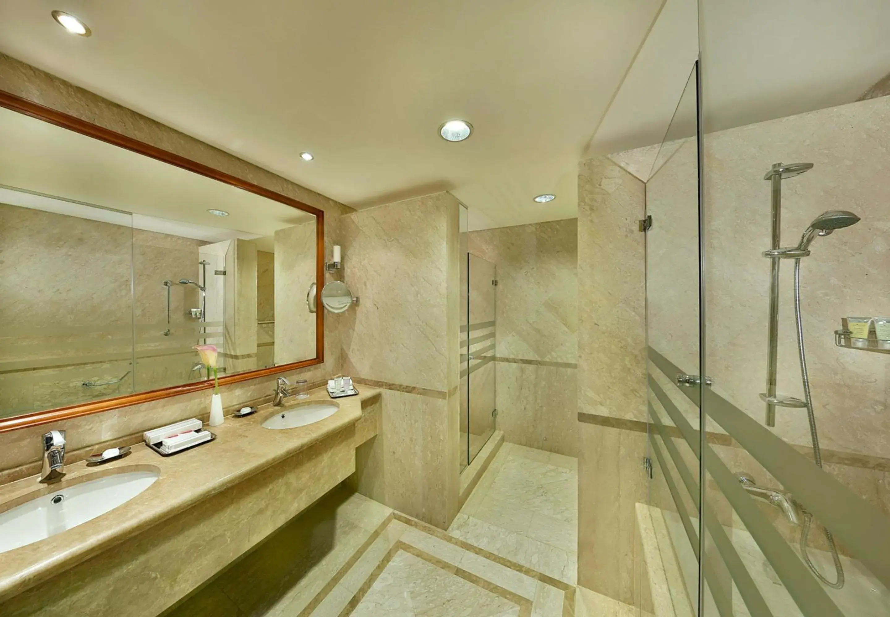 Bathroom in Crowne Plaza Jordan Dead Sea Resort & Spa by IHG Bathroom in Crowne Plaza Jordan Dead Sea Resort & Spa by IHG