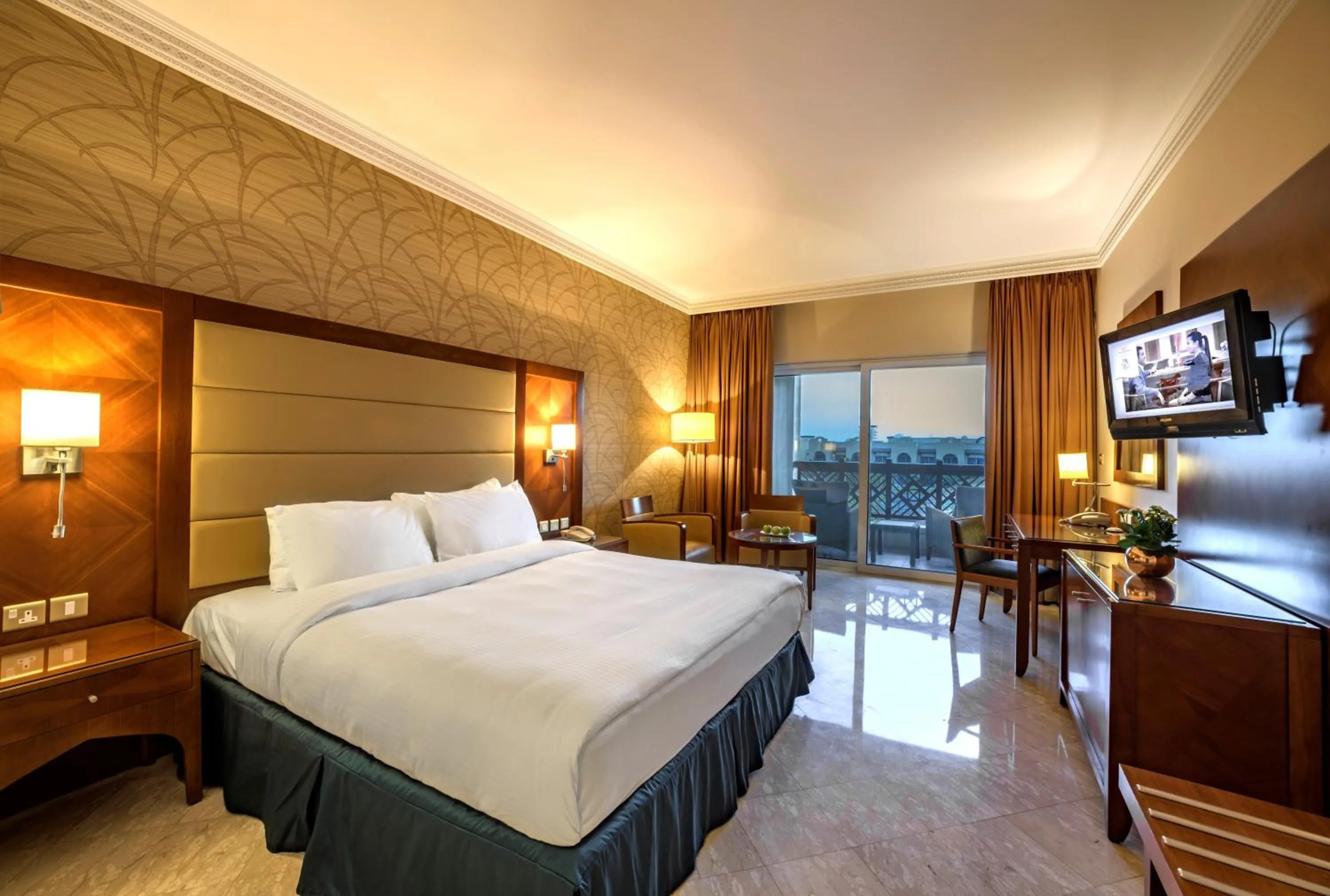Photo of the whole room, Bed in Crowne Plaza Jordan Dead Sea Resort & Spa by IHG