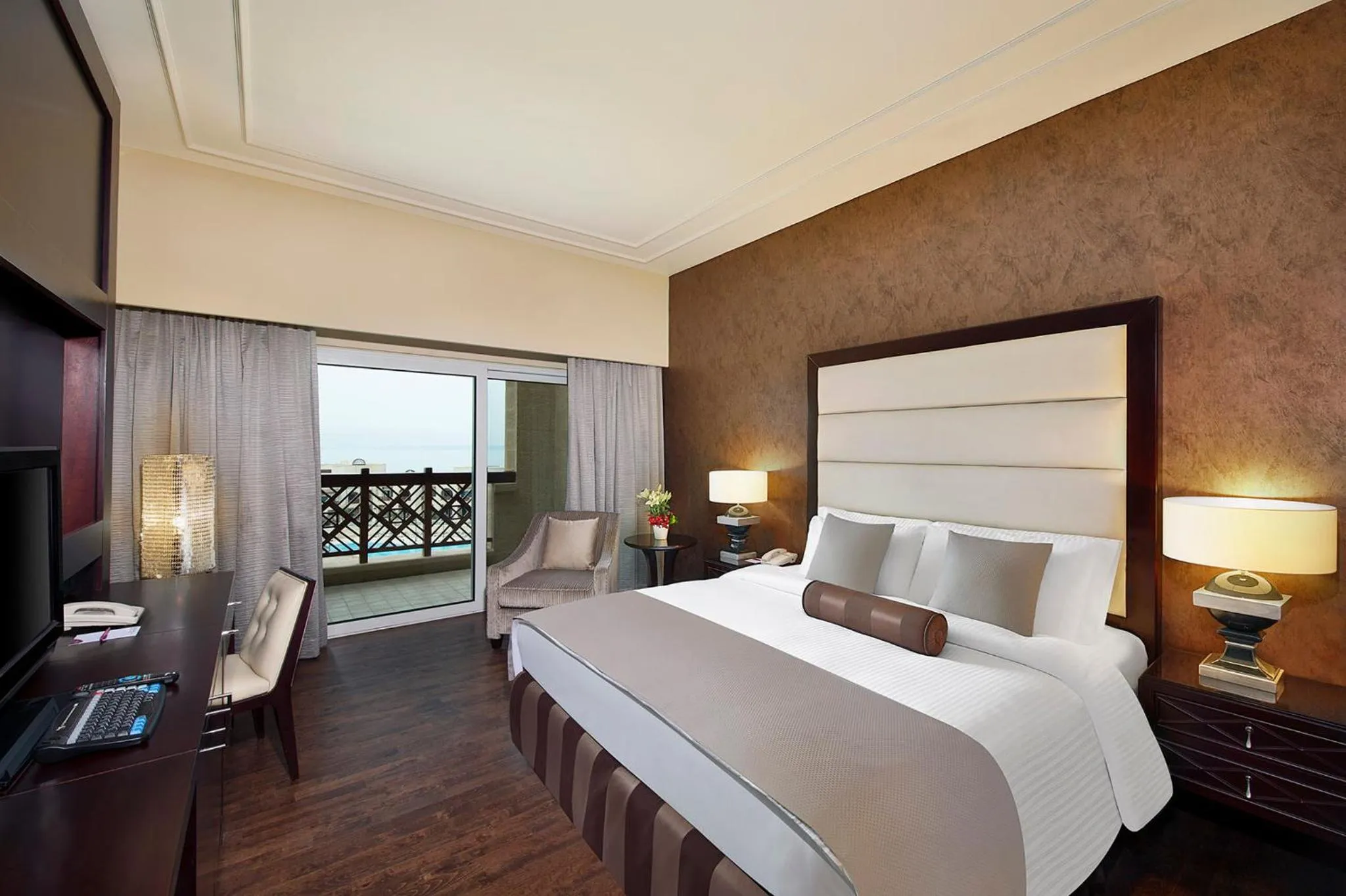 Photo of the whole room, Bed in Crowne Plaza Jordan Dead Sea Resort & Spa by IHG