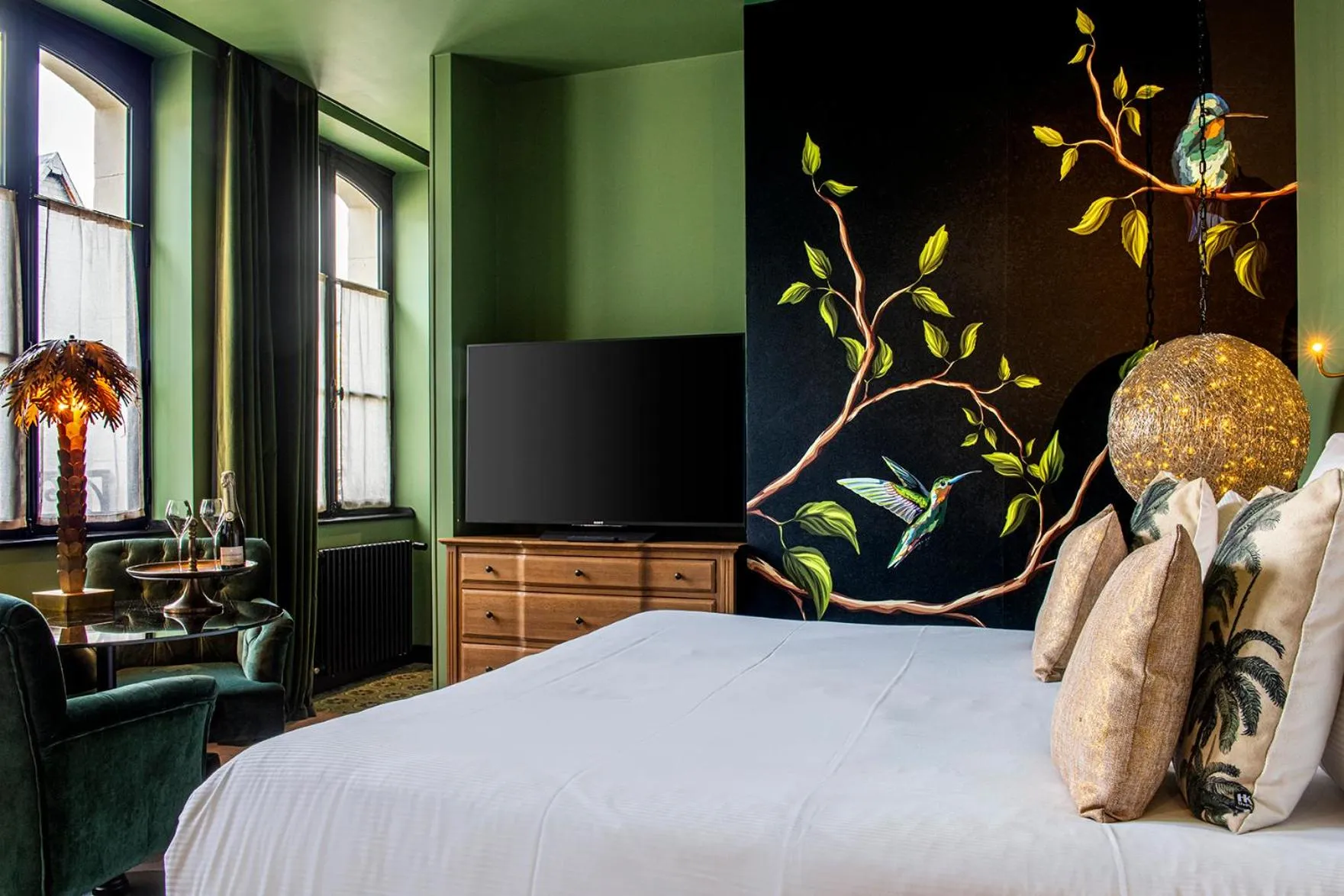 Bed in Les Maisons de Léa & Spa - Radisson Individuals