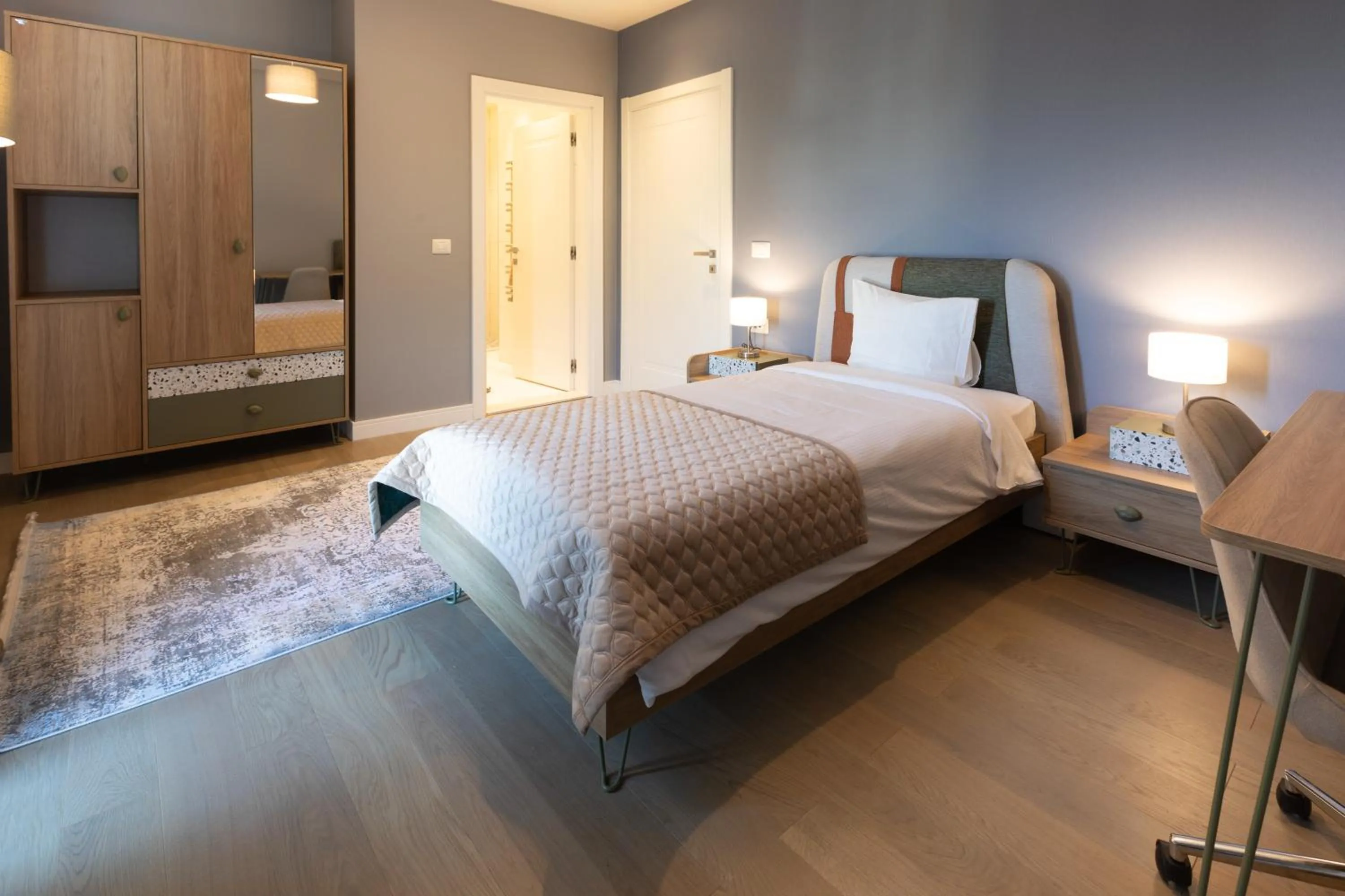 Bed in Dreamland Golf Hotel Baku