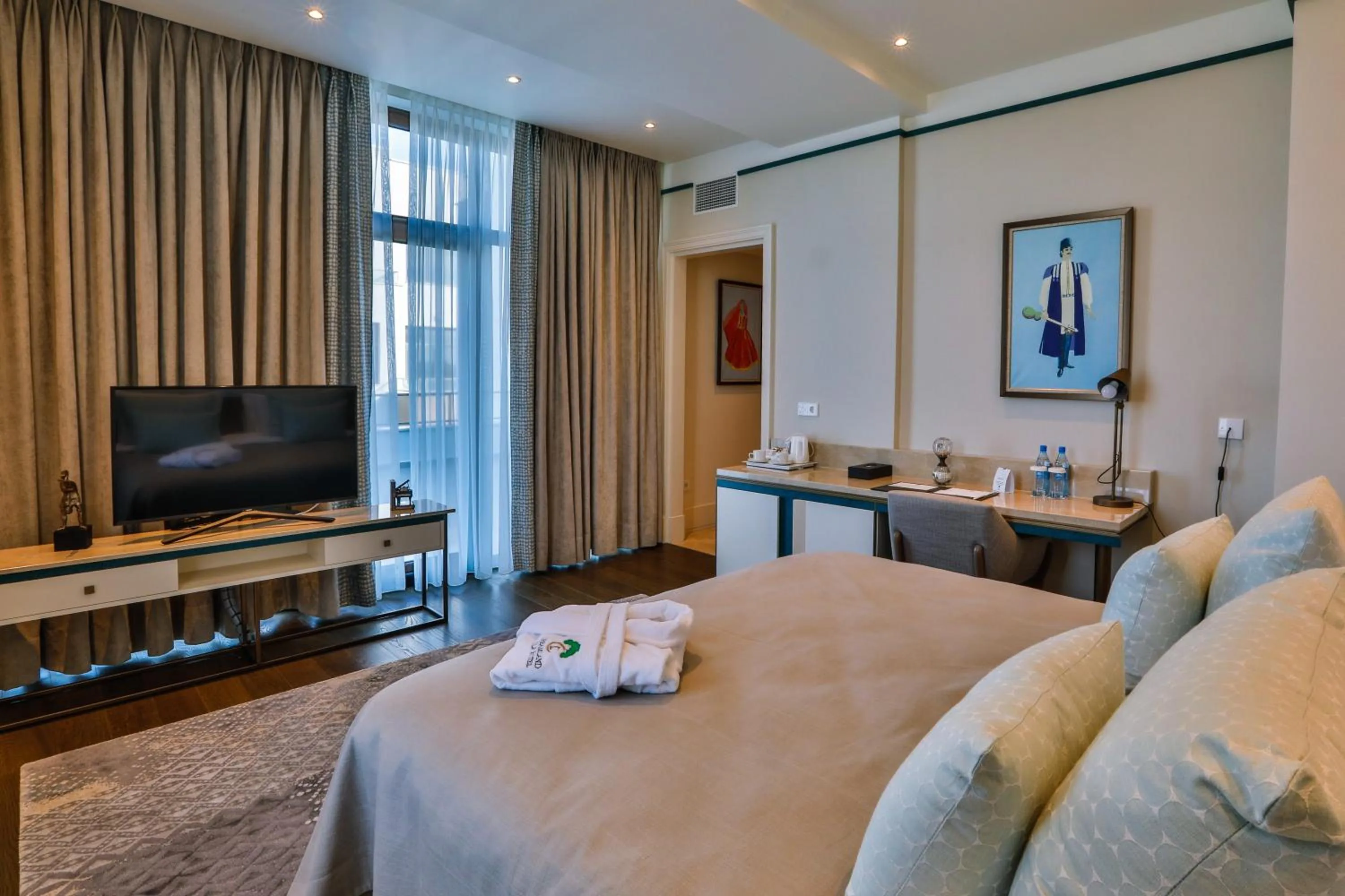 Patio in Dreamland Golf Hotel Baku