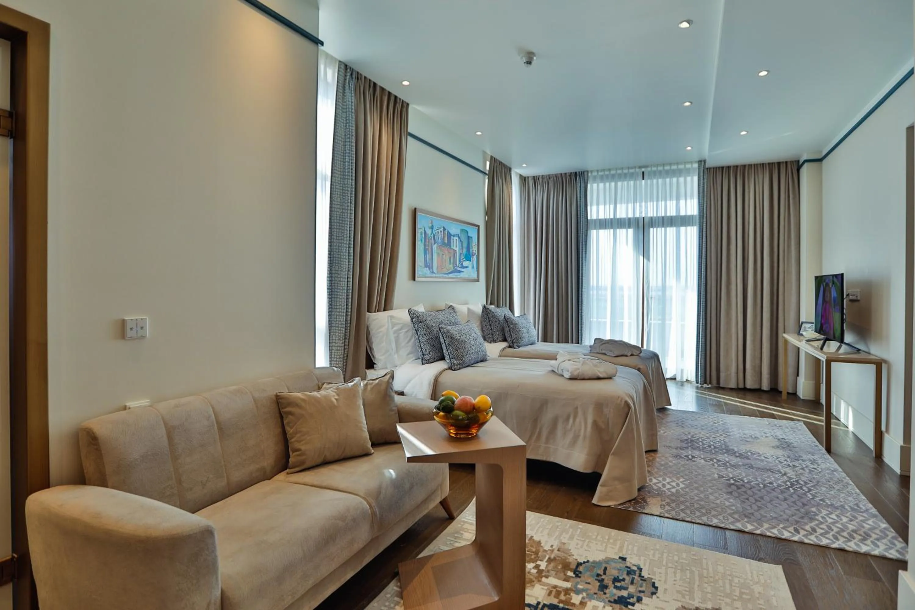 Living room, Bed in Dreamland Golf Hotel Baku