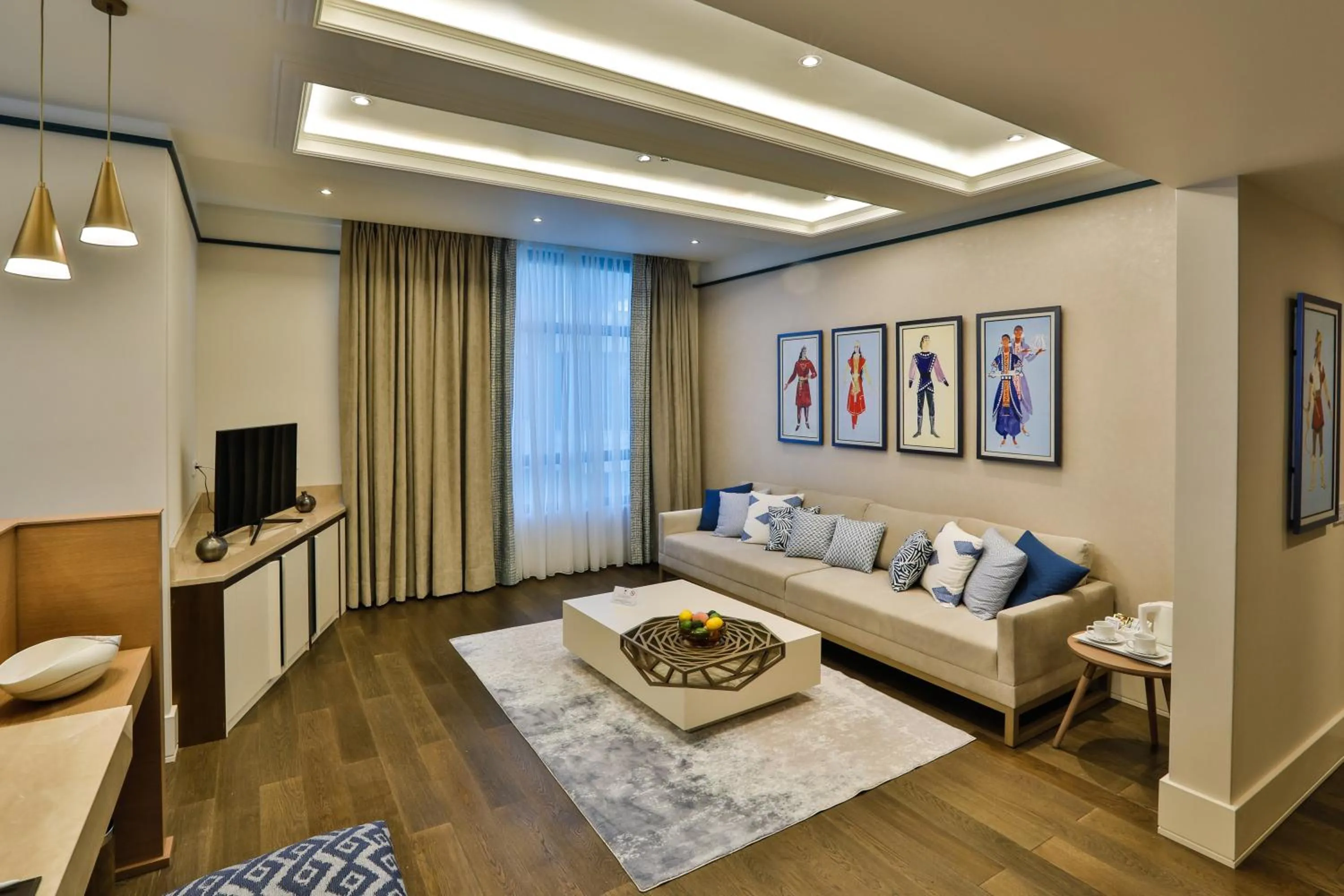 Living room, Bed in Dreamland Golf Hotel Baku