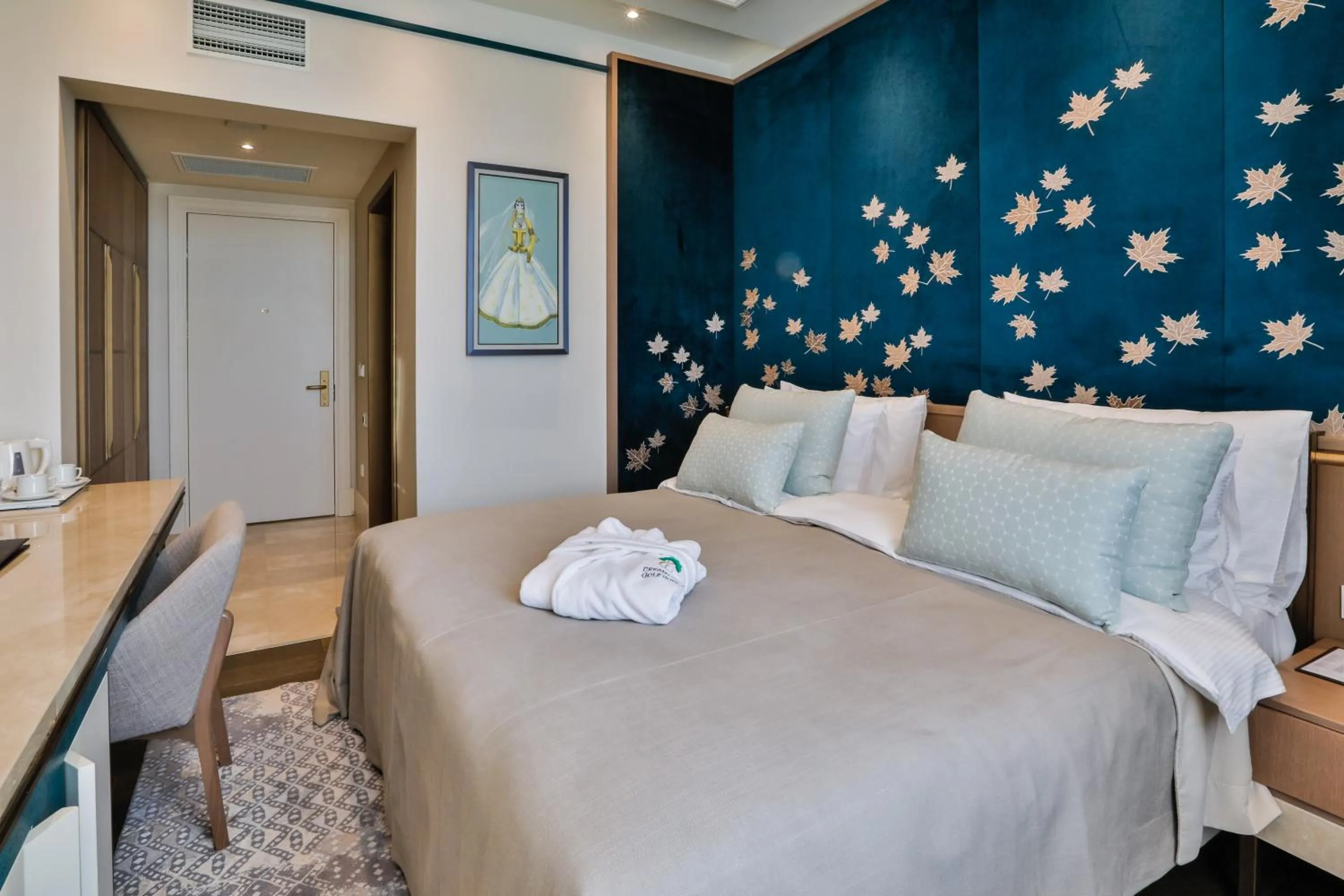 Bed in Dreamland Golf Hotel Baku