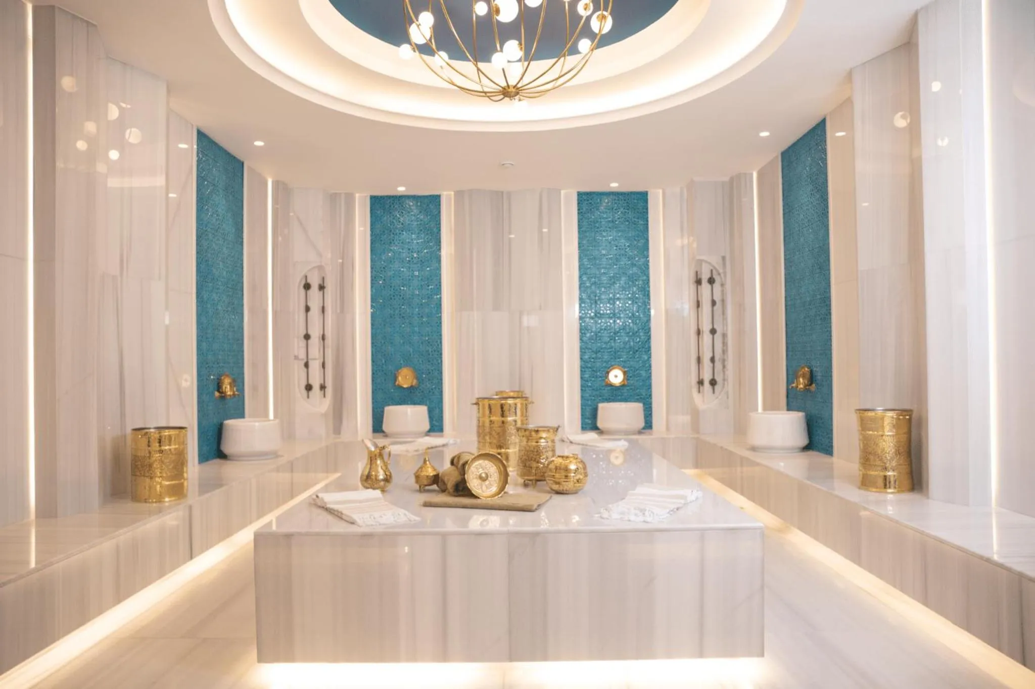 Steam room in Dreamland Golf Hotel Baku