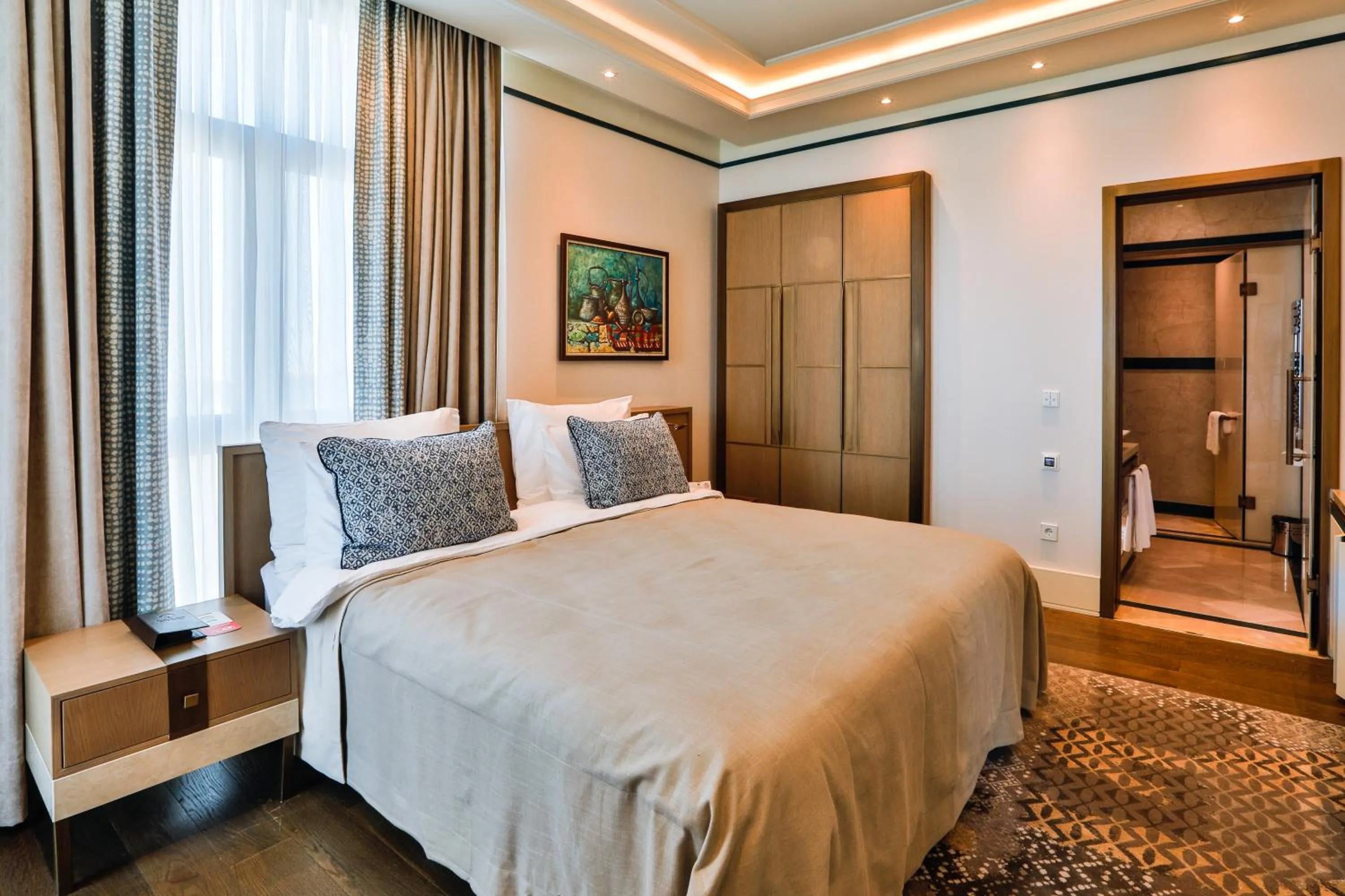 Bed in Dreamland Golf Hotel Baku