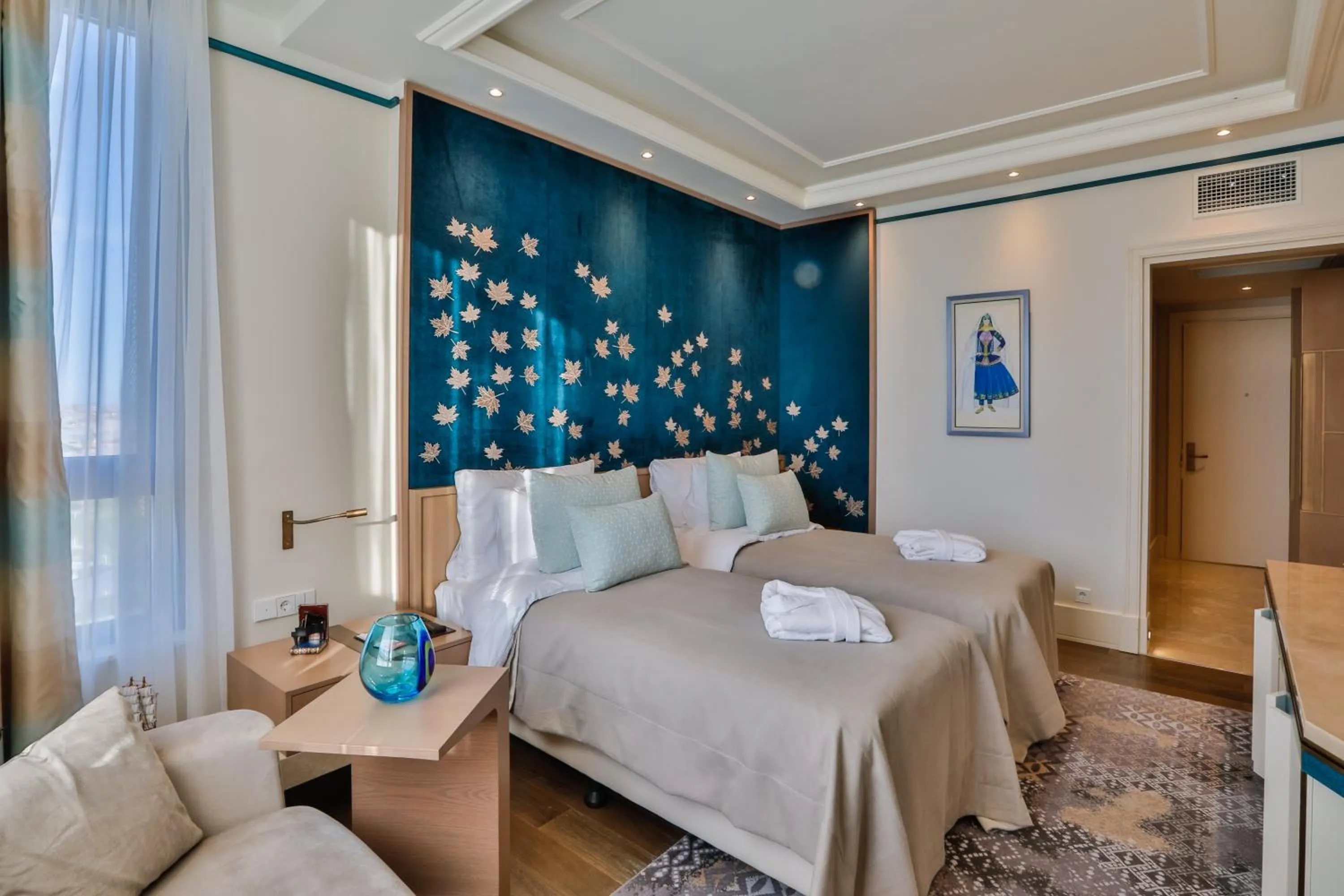 Bed in Dreamland Golf Hotel Baku