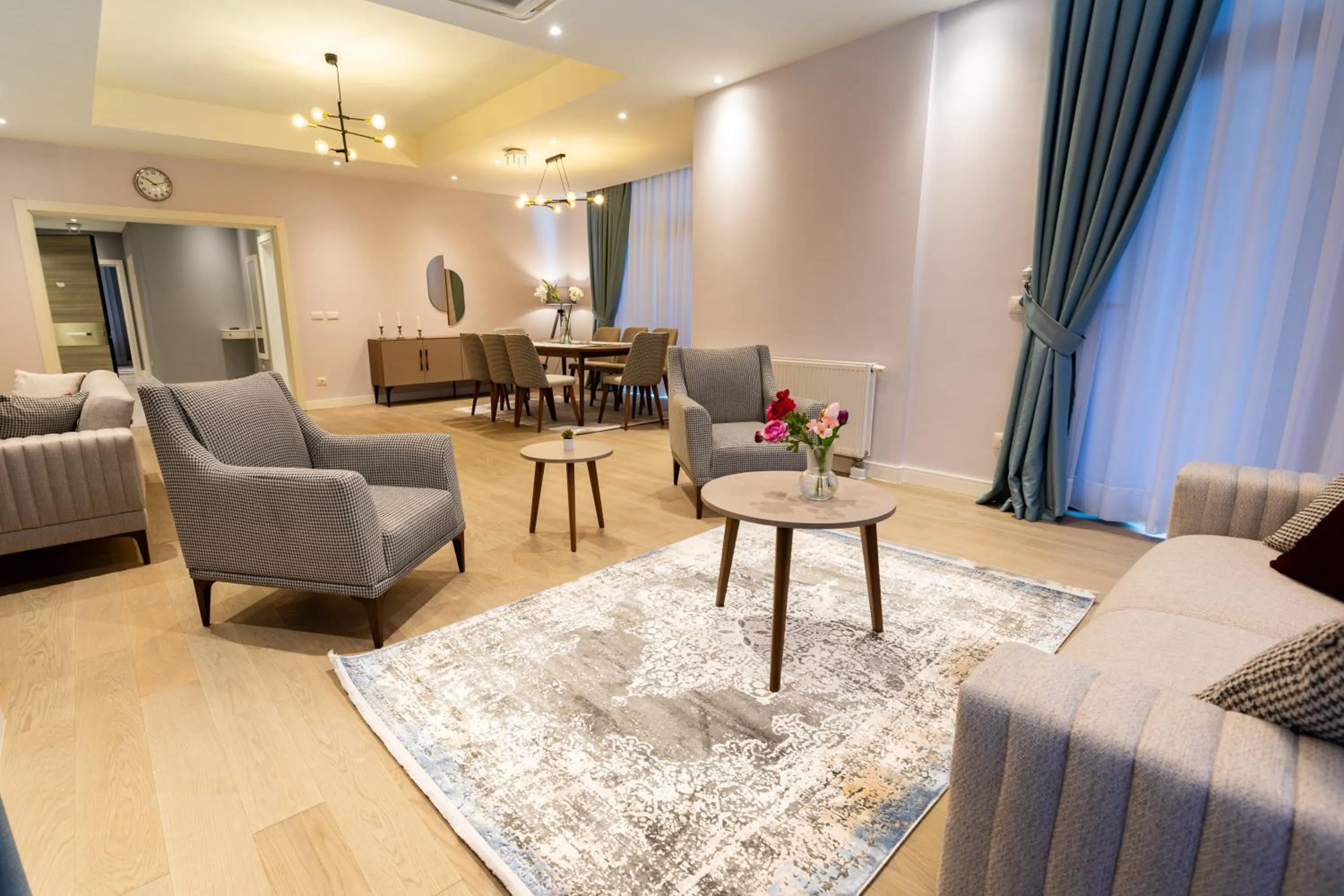 Living room in Dreamland Golf Hotel Baku