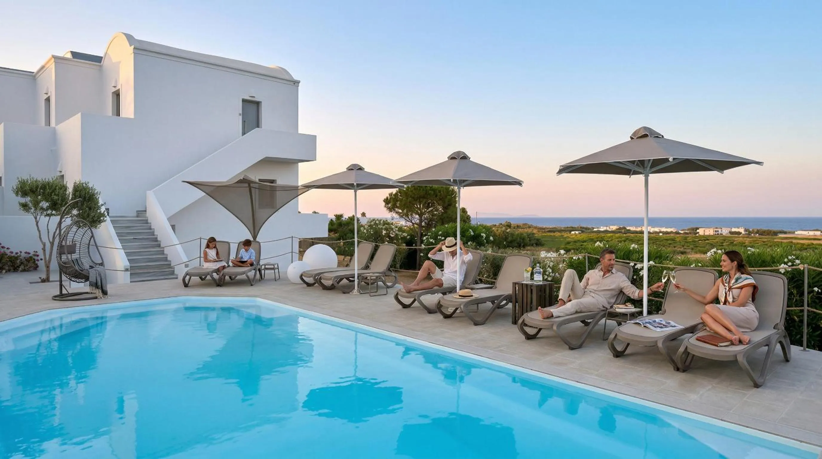 Property building in DL Santorini