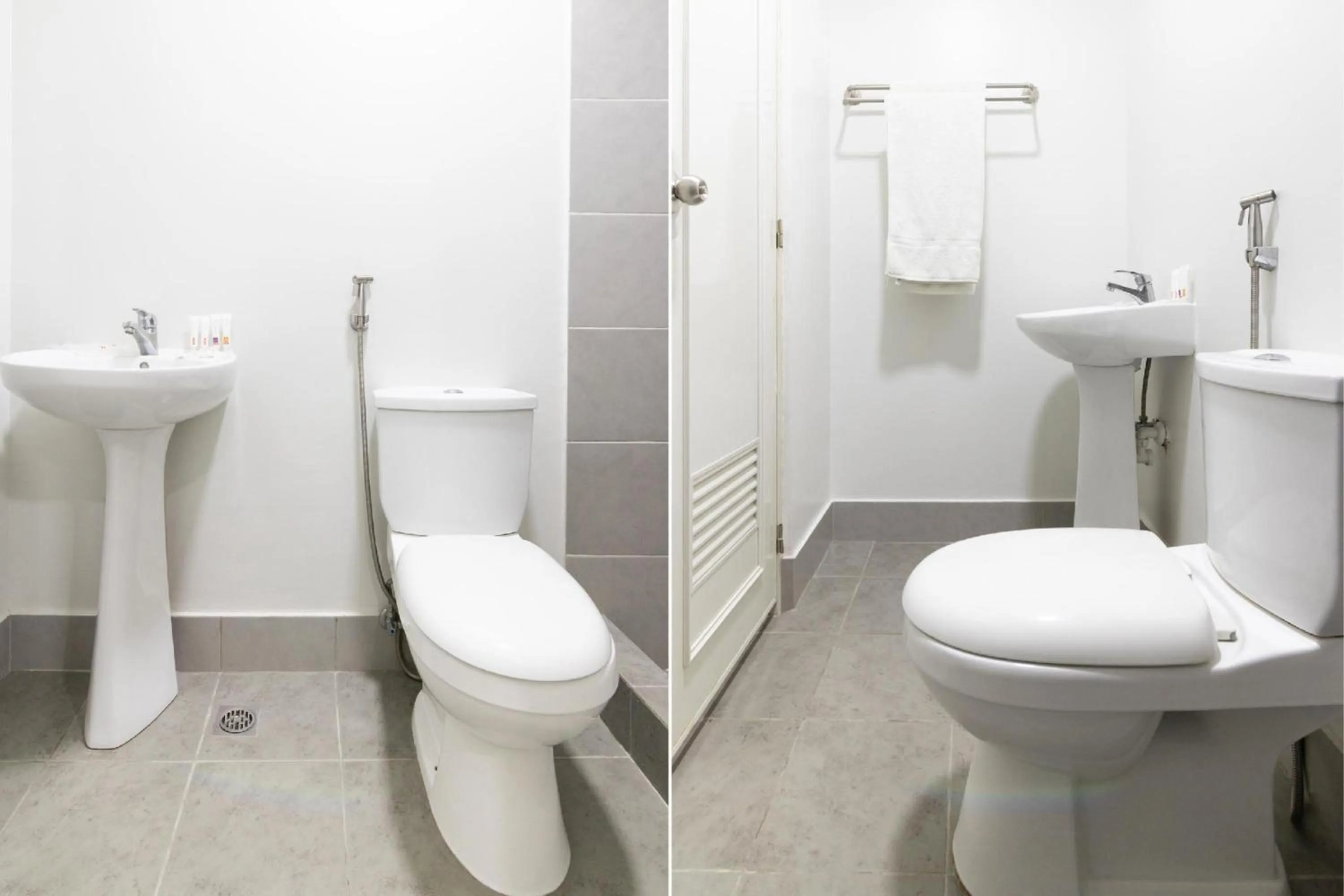 Bathroom in OYO 152 Sangco Condotel