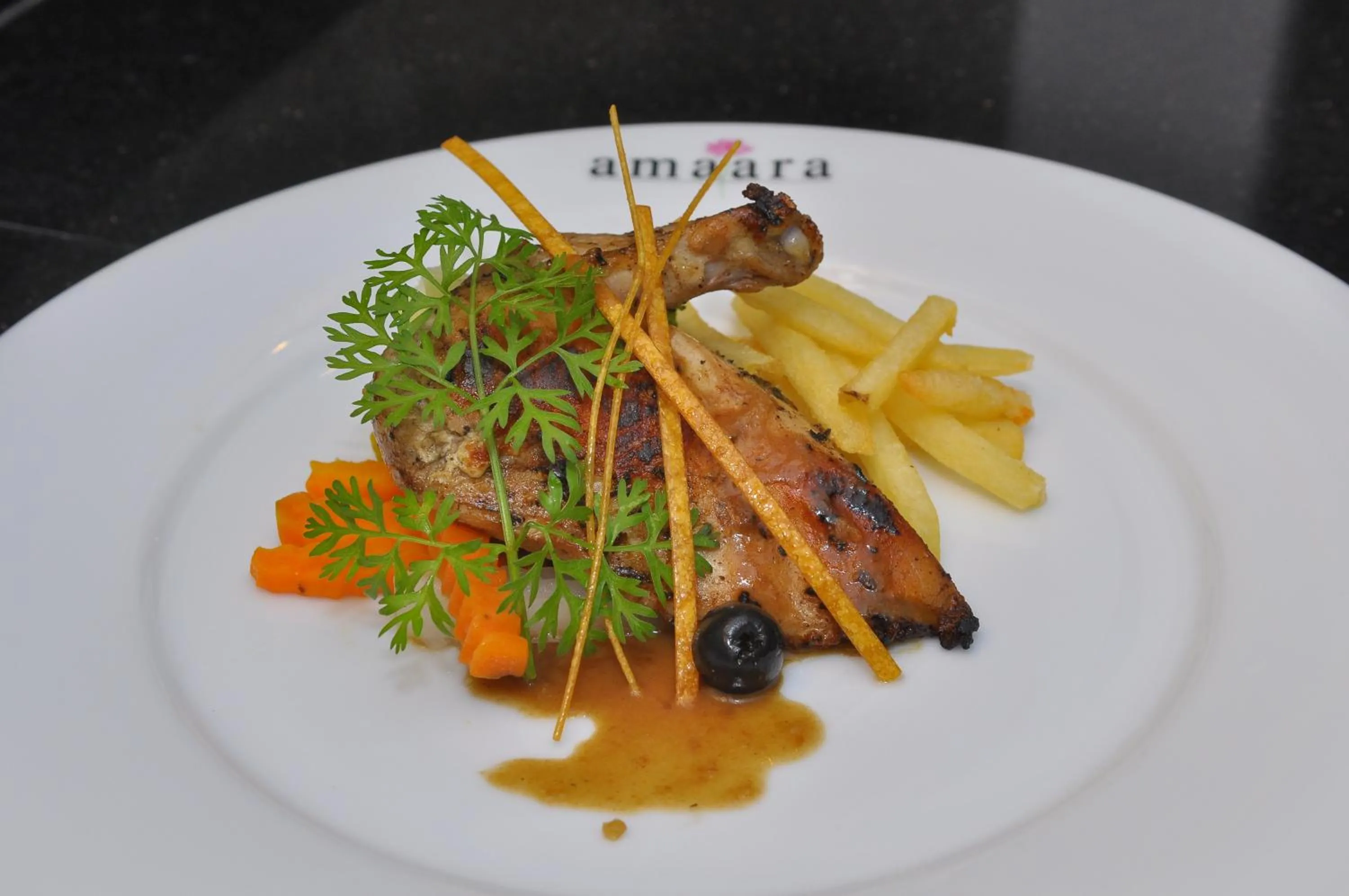 Food and drinks in Amaara Sky Hotel Kandy