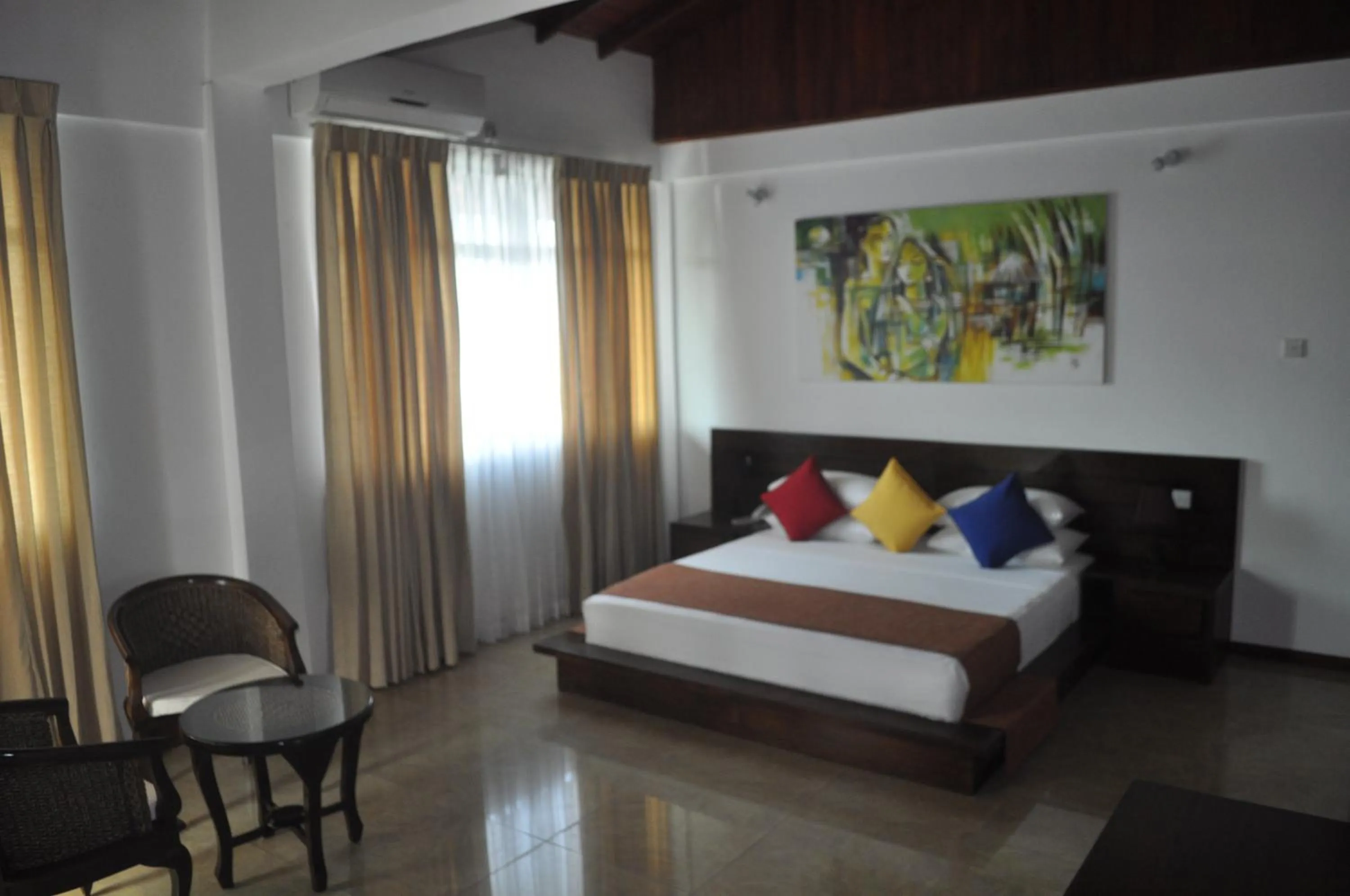 Bed in Amaara Sky Hotel Kandy