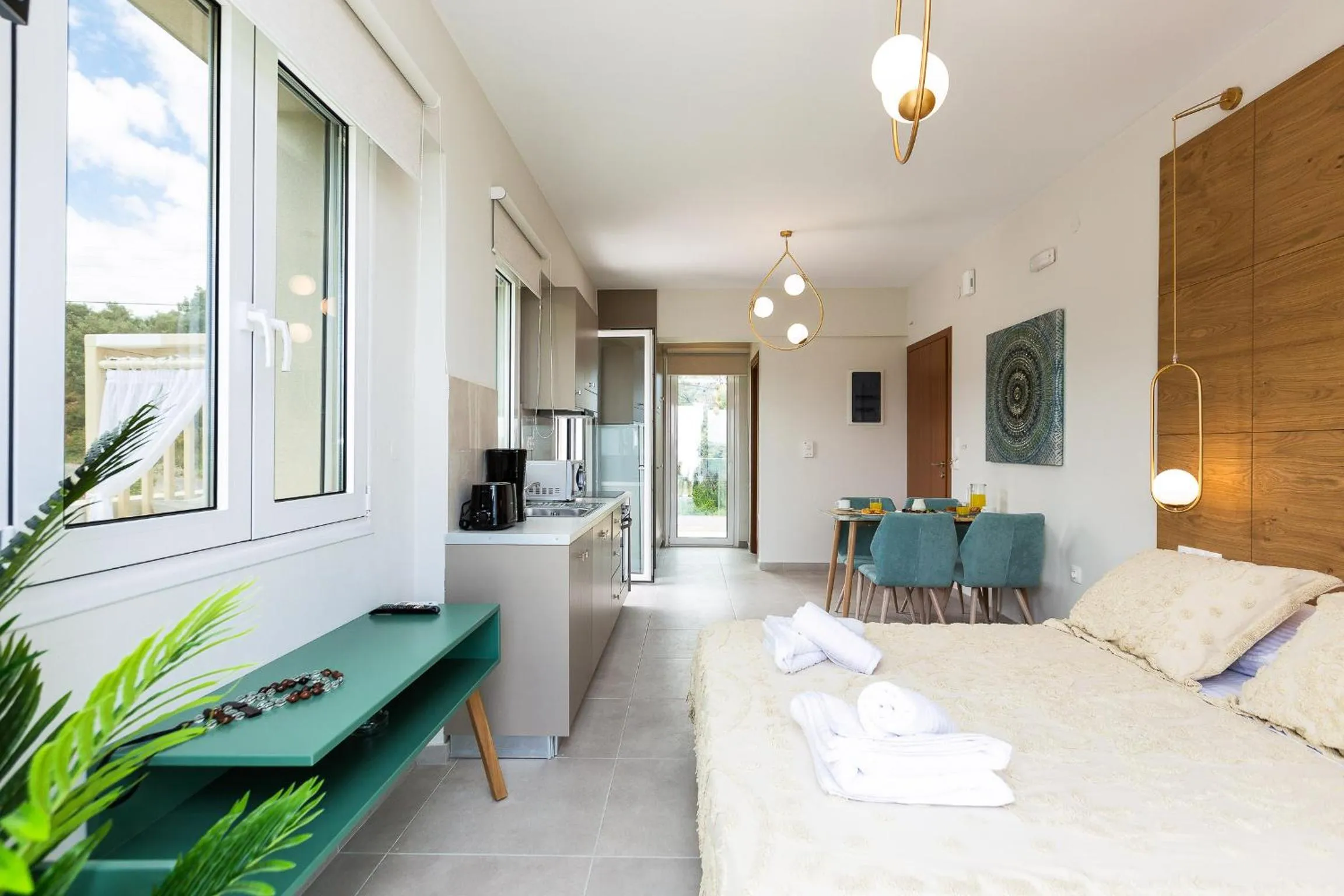 Photo of the whole room in Vigla Suites