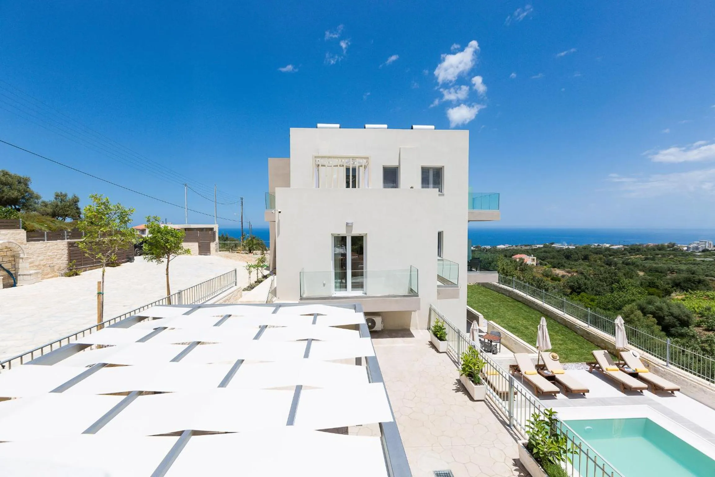 Balcony/Terrace in Vigla Suites