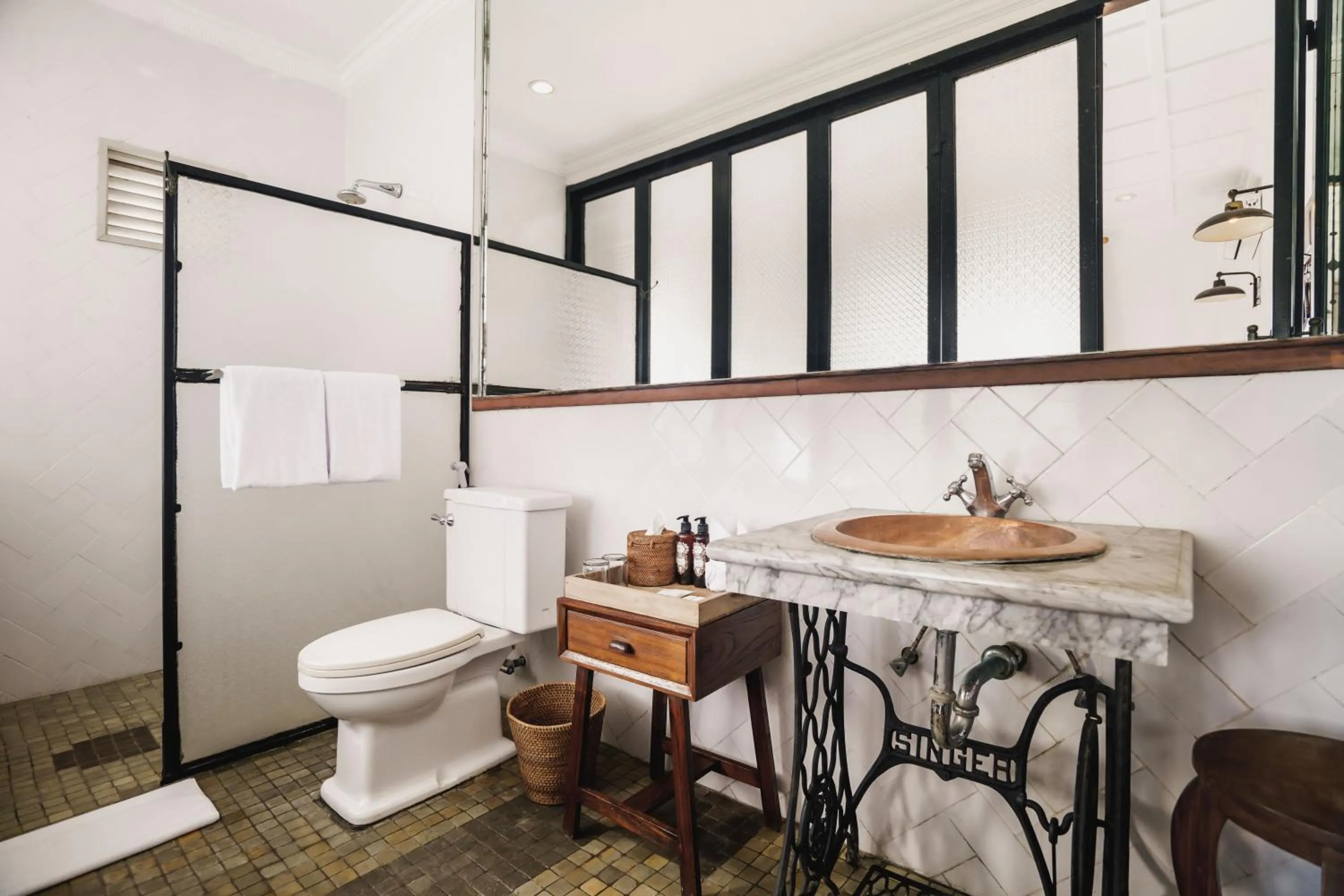 Bathroom in Brown Feather Hotel