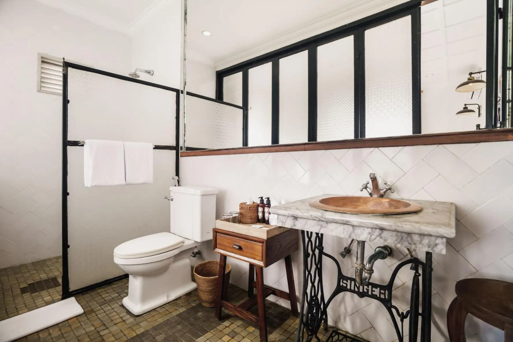 Toilet in Brown Feather Hotel