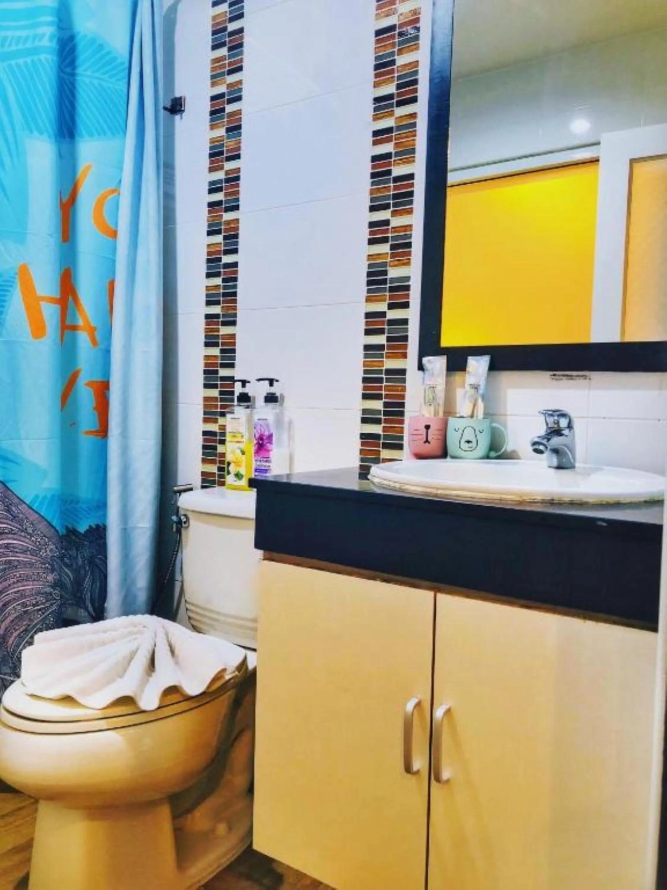 Bathroom in Cat Story Hotel