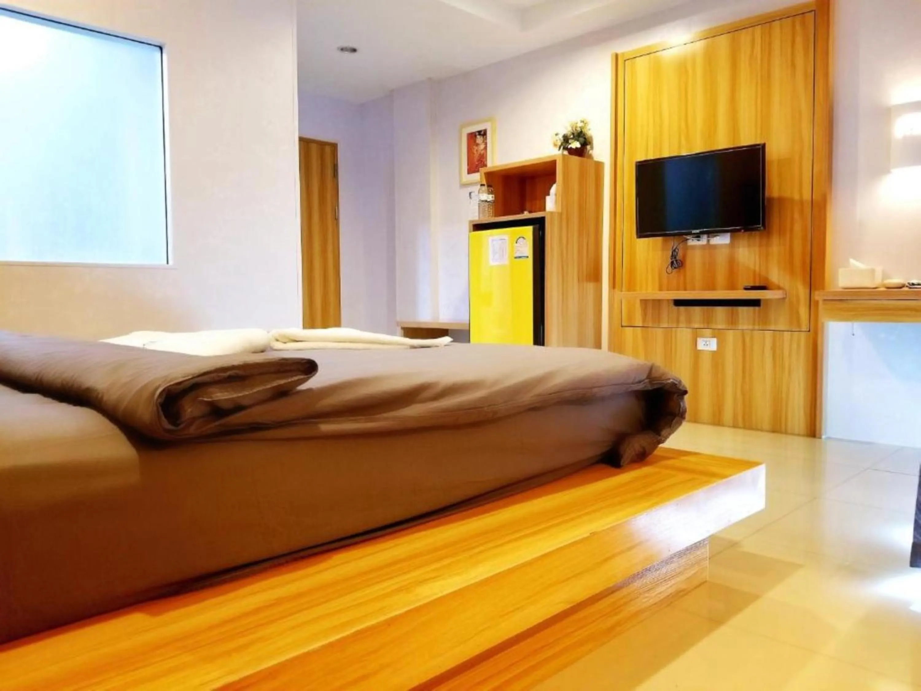 Bed in Cat Story Hotel