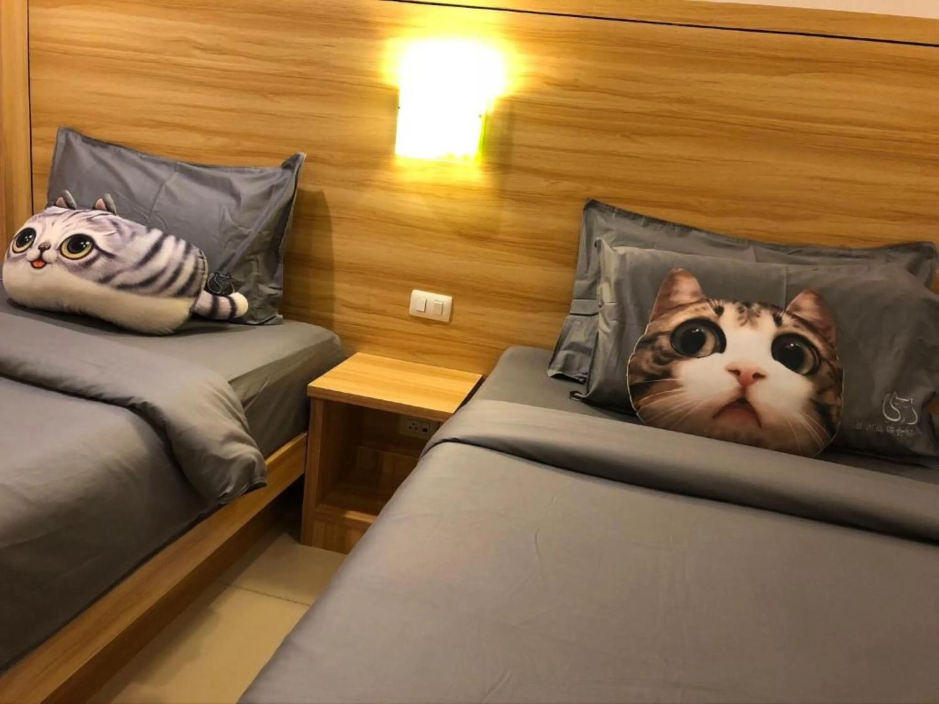 Bedroom in Cat Story Hotel