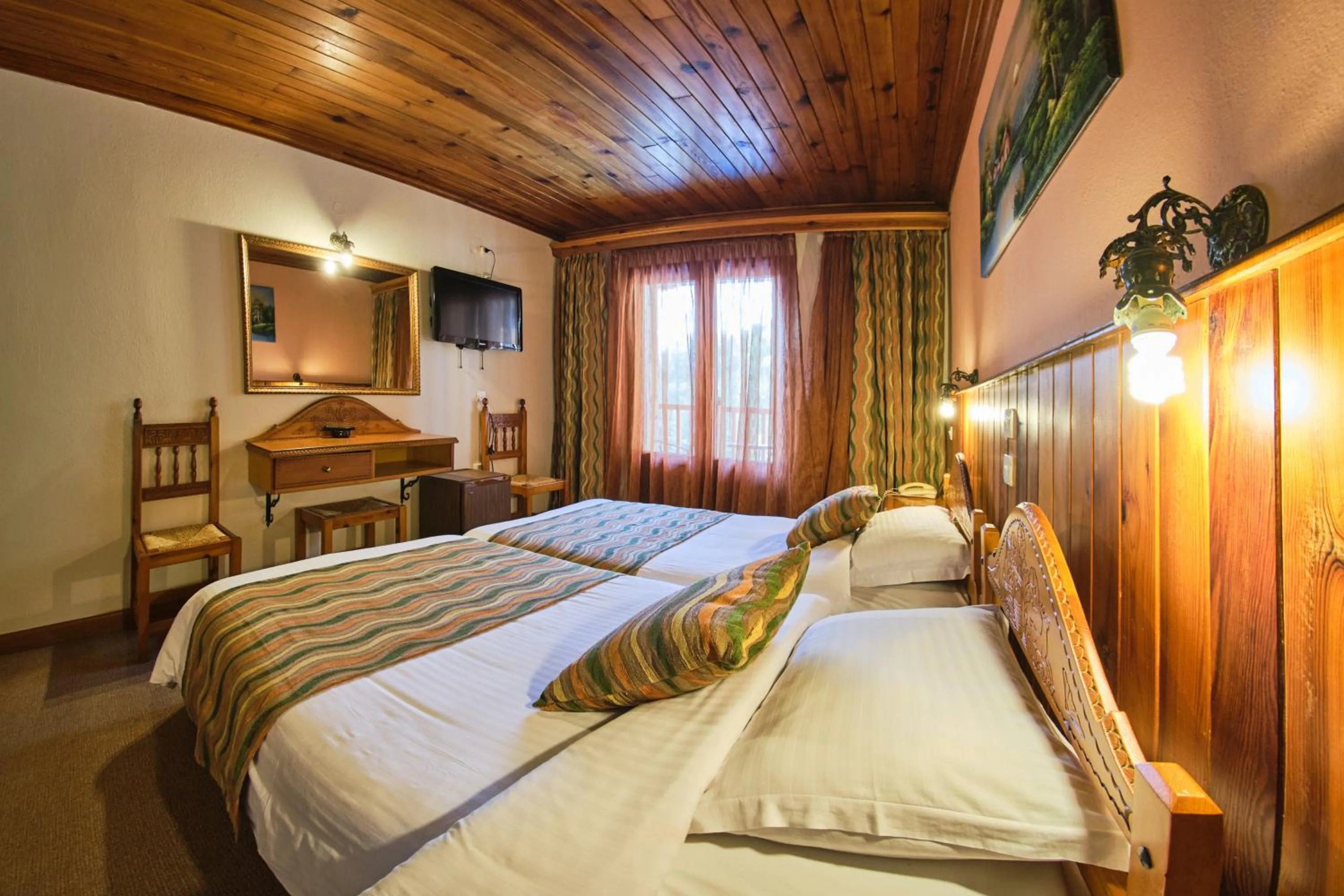 Bed in Hotel Victoria