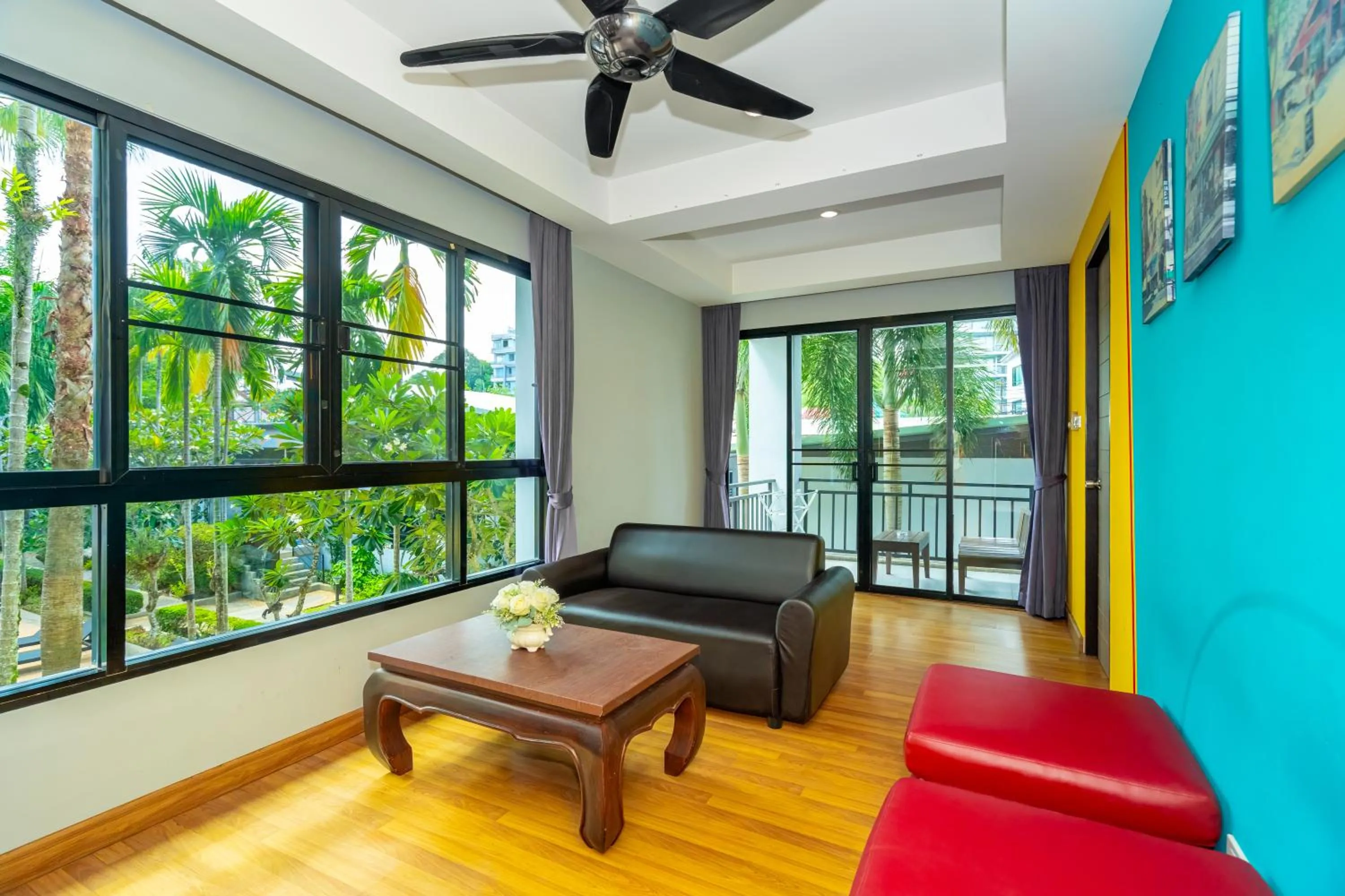 Living room in Anchan Boutique Hotel
