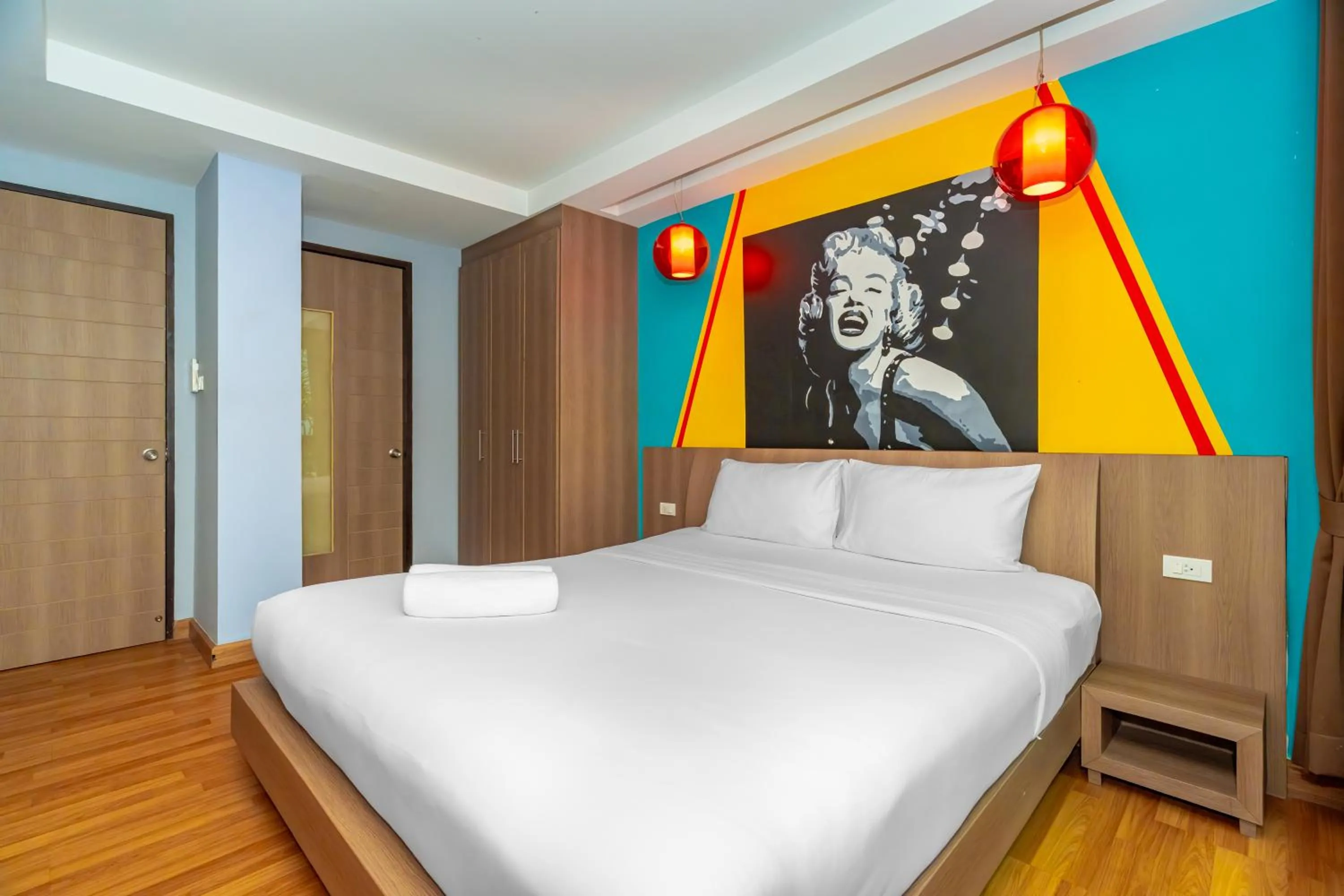 Bed in Anchan Boutique Hotel