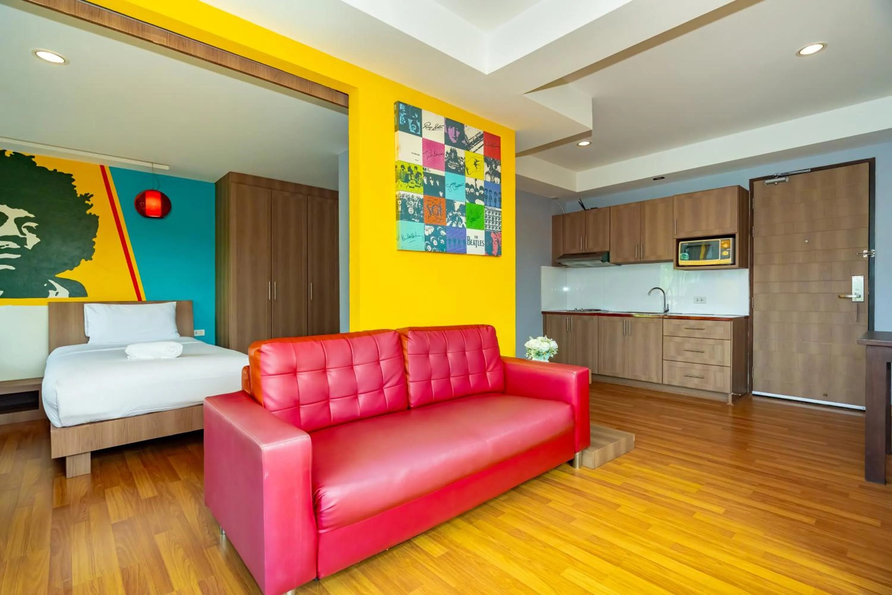 Living room, Bed in Anchan Boutique Hotel