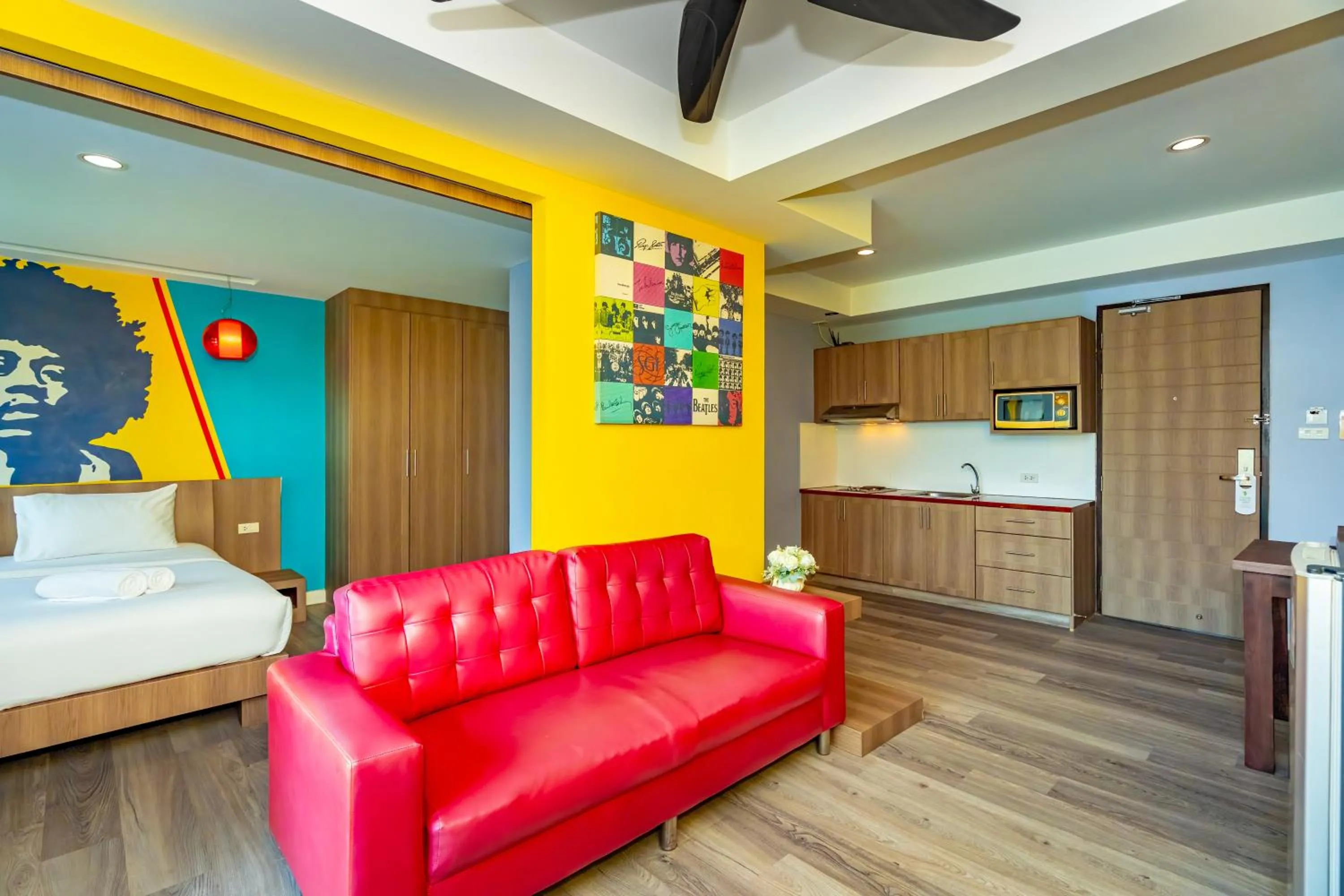 Living room, Bed in Anchan Boutique Hotel