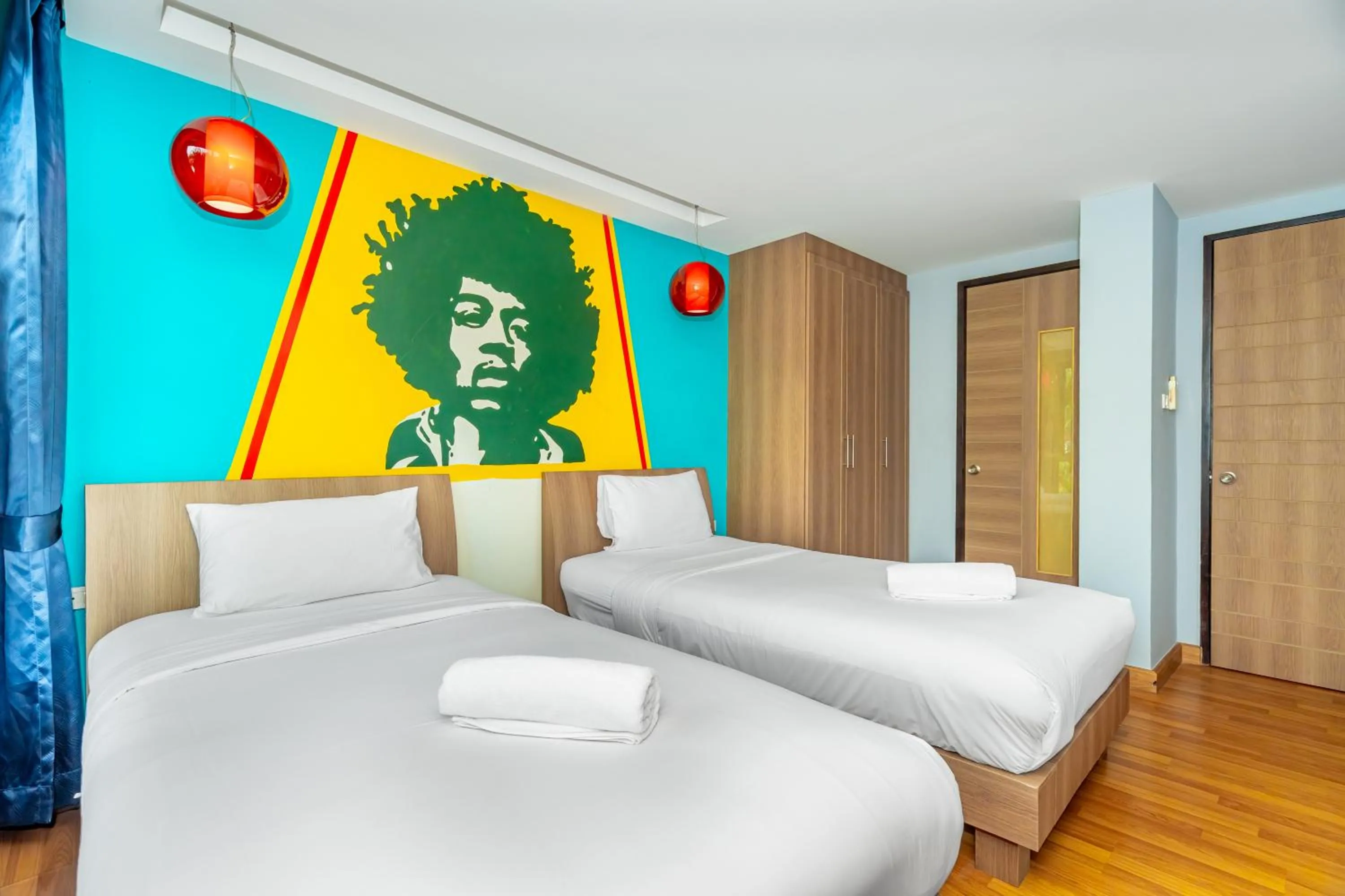 Bed in Anchan Boutique Hotel