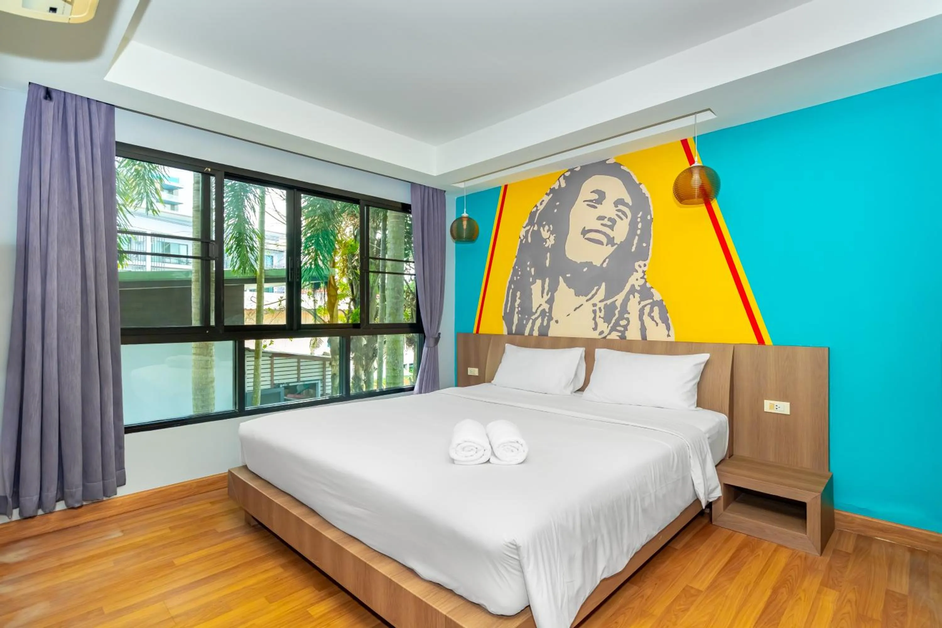 Bed in Anchan Boutique Hotel