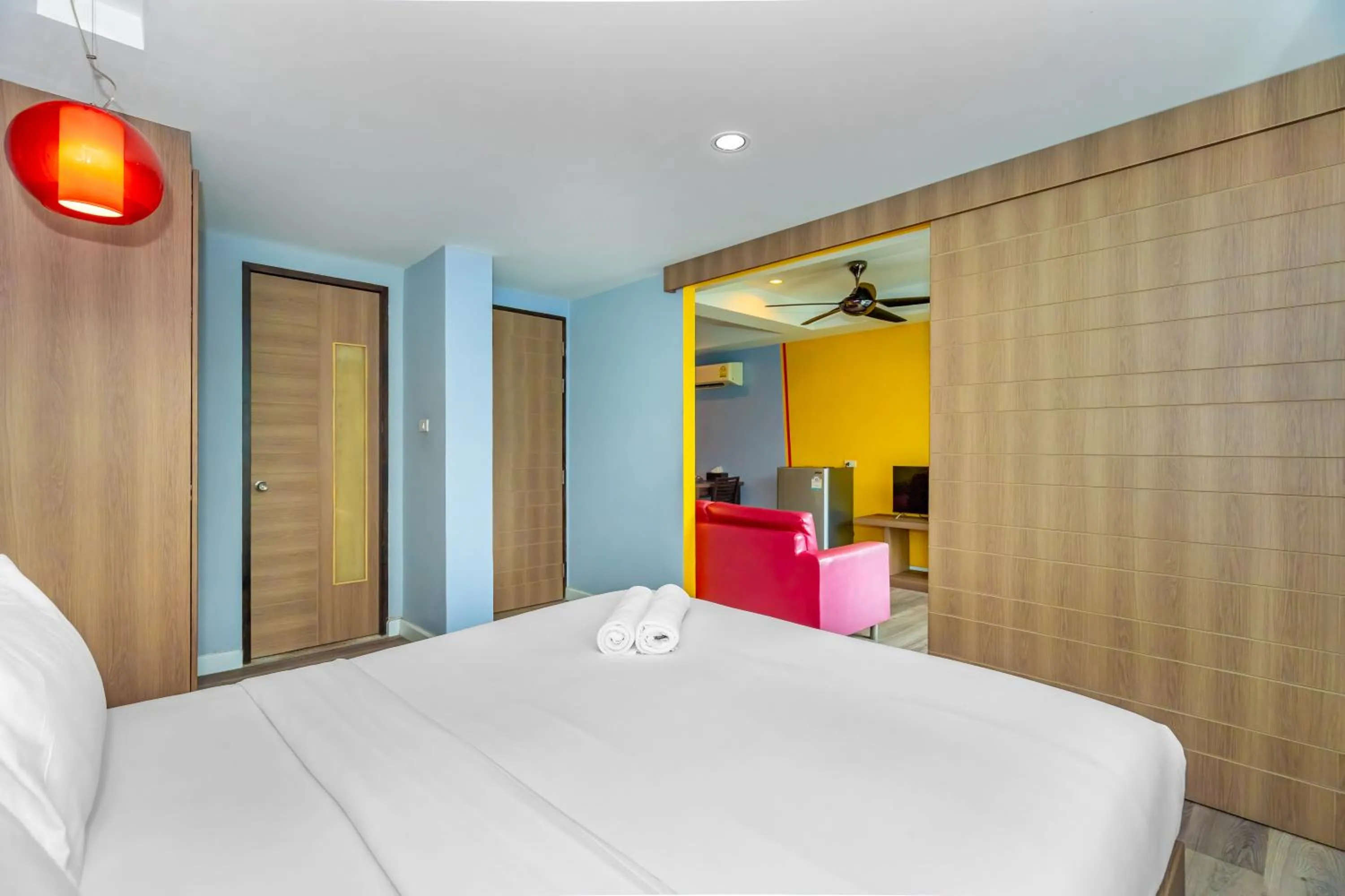 Bed in Anchan Boutique Hotel