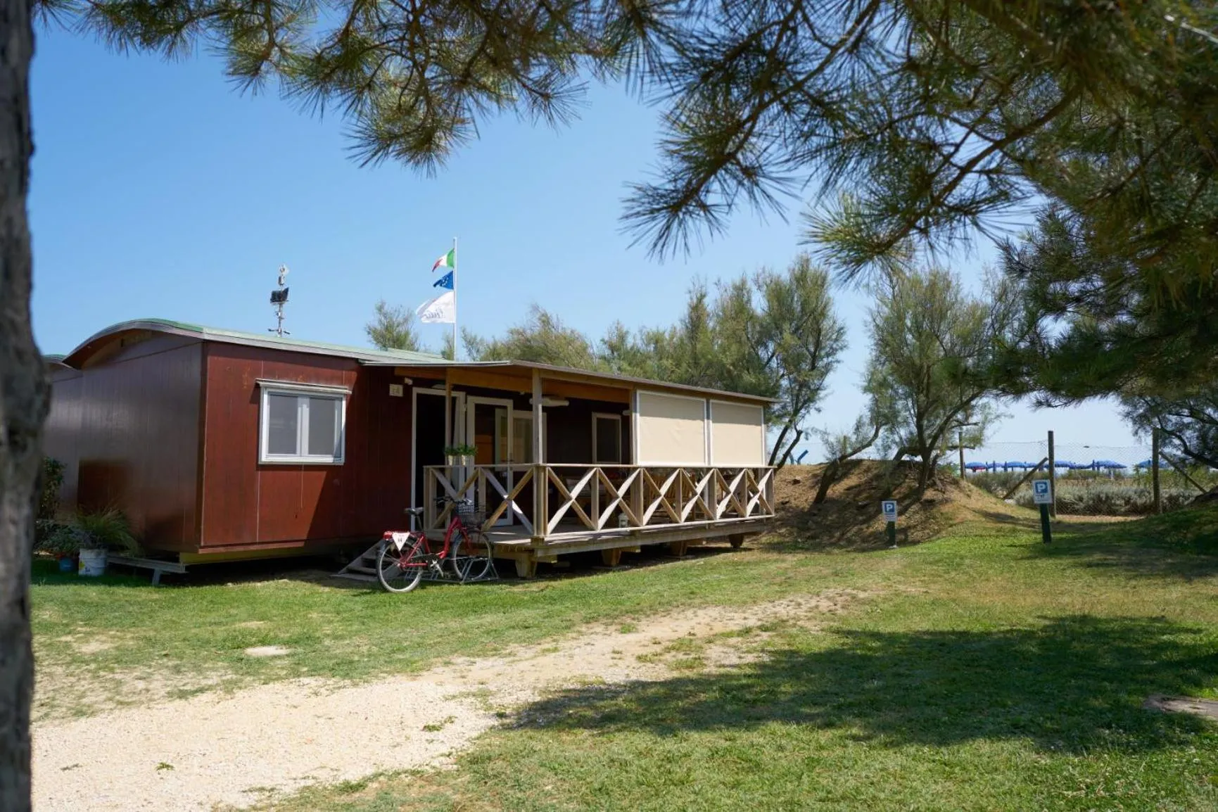 Balcony/Terrace in Camping Lido