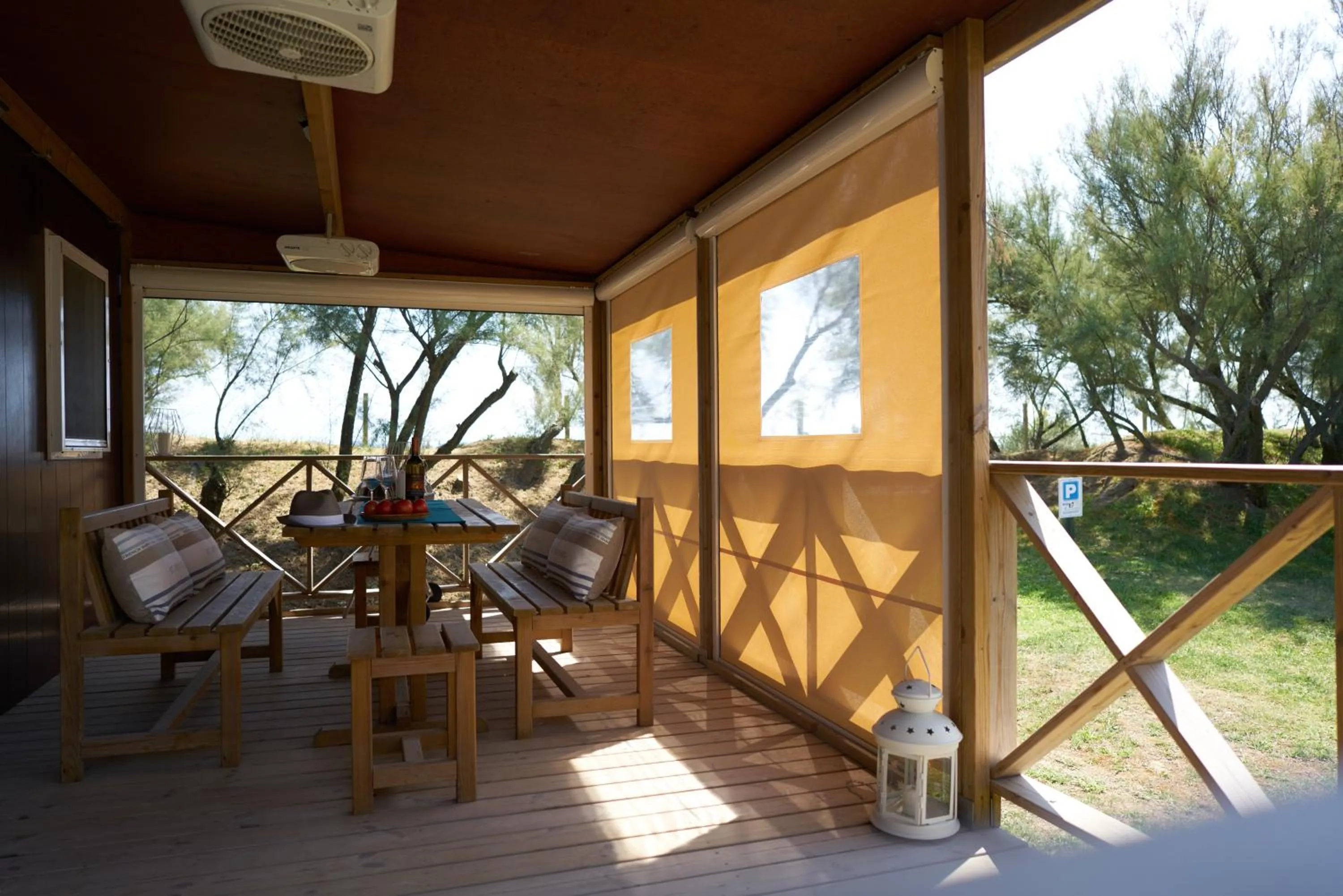 Balcony/Terrace in Camping Lido