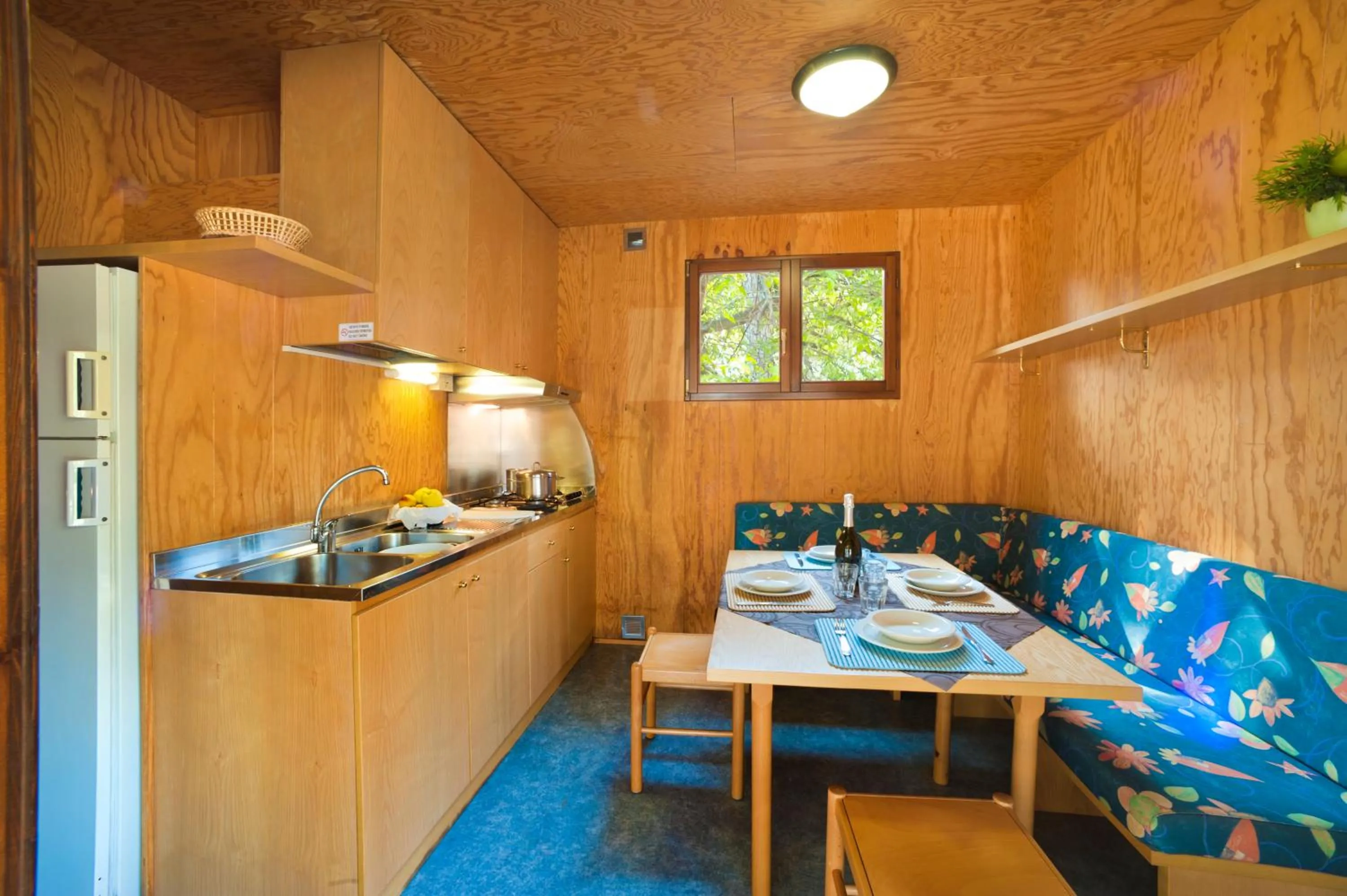 Kitchen or kitchenette in Camping Lido
