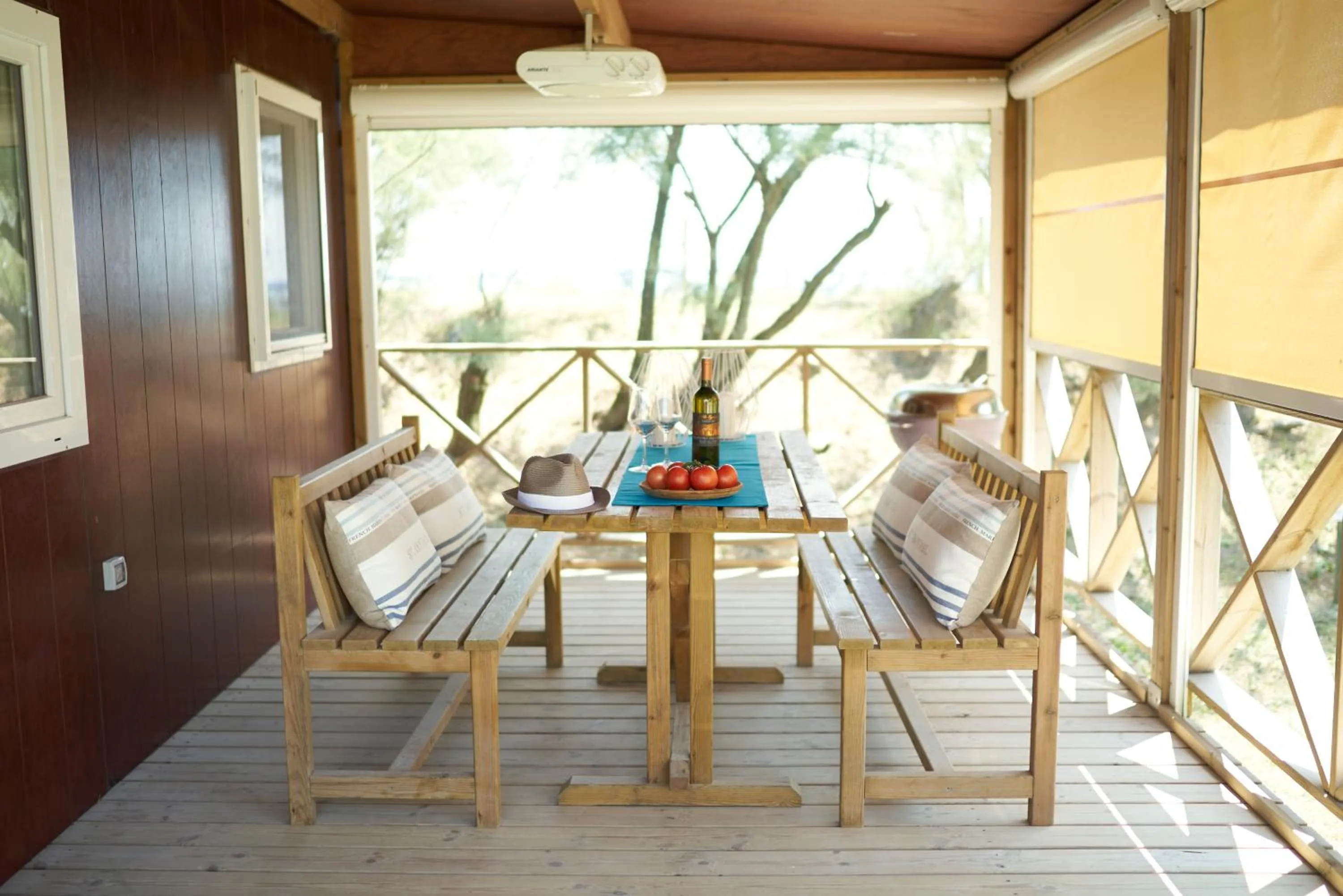 Balcony/Terrace in Camping Lido