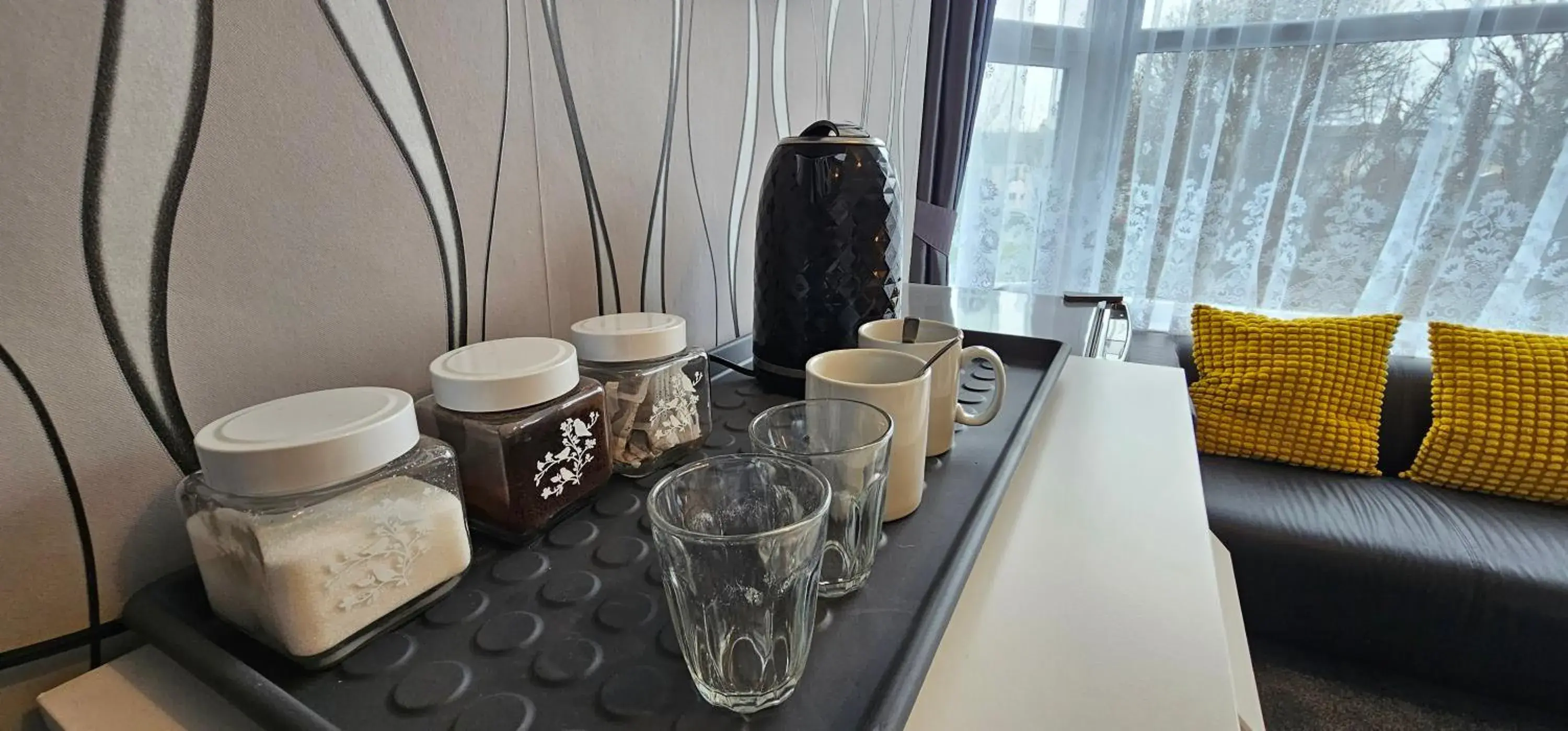 Seating area in The Roslyn Guest House Seating area in The Roslyn Guest House