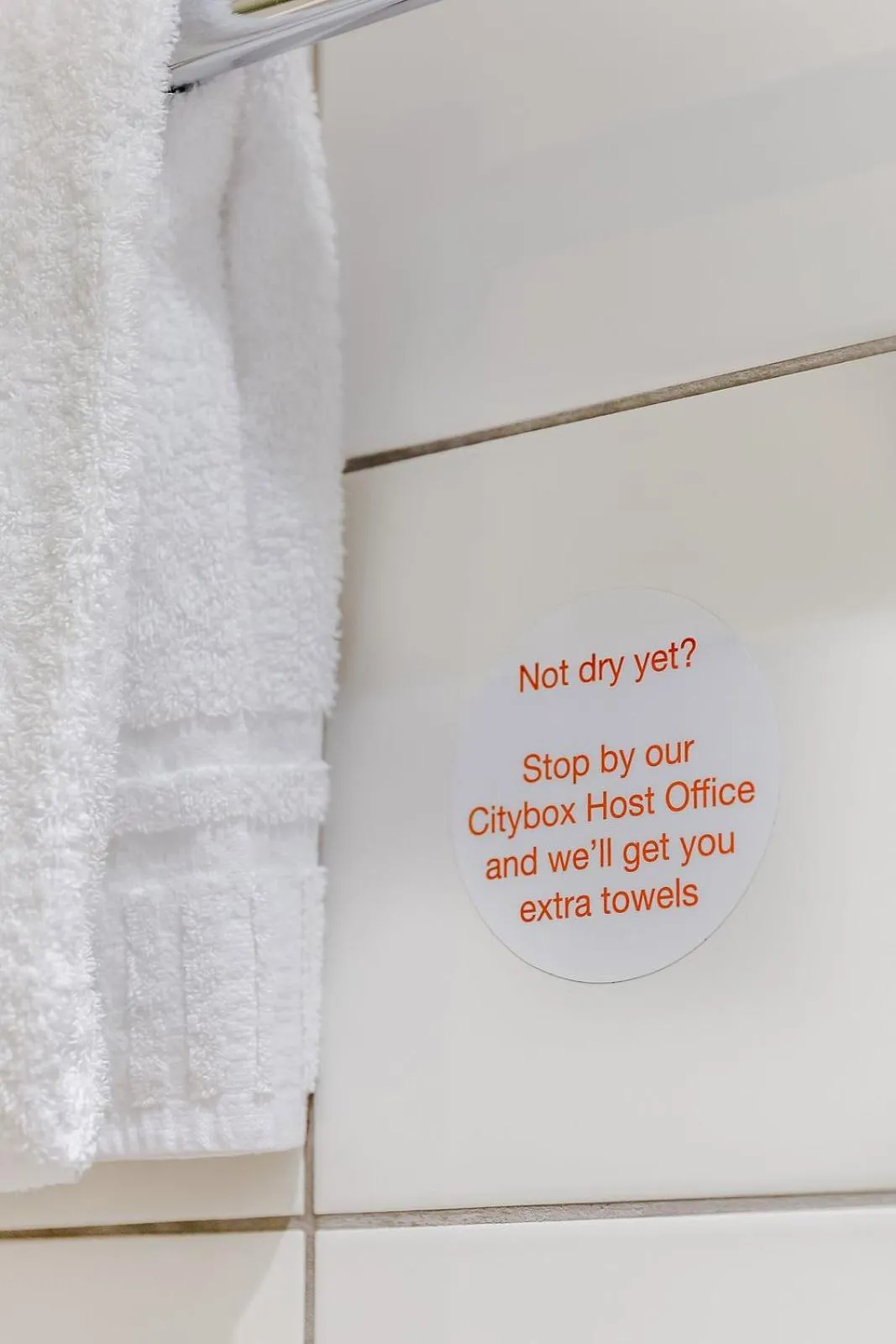 Bathroom in Citybox Lite Kristiansand