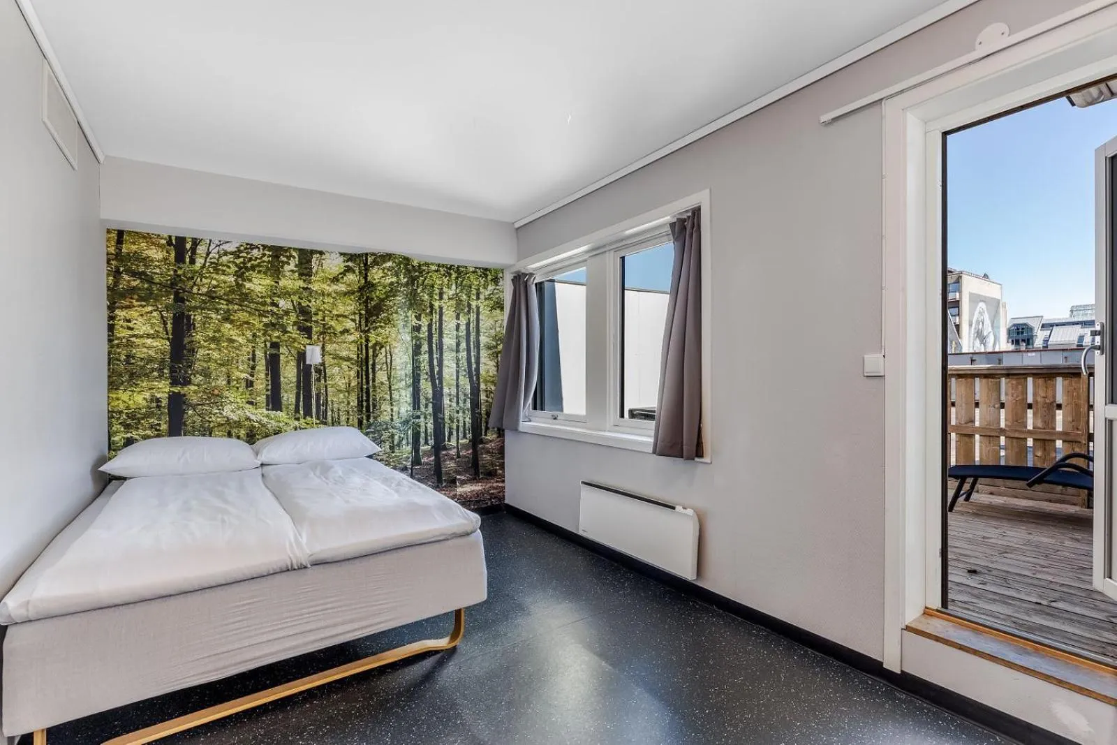 Bedroom in Citybox Lite Kristiansand